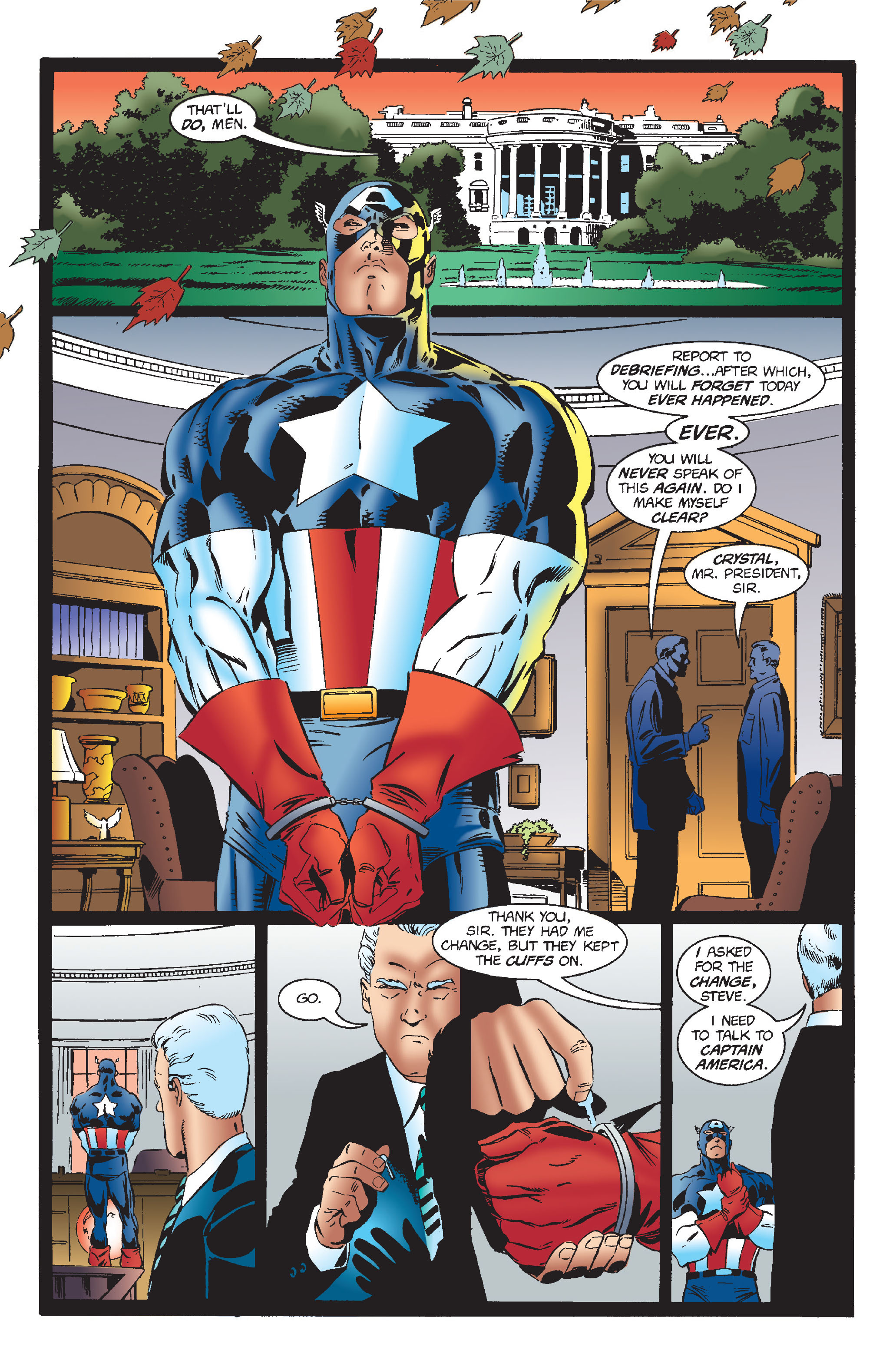 Read online Captain America Epic Collection comic -  Issue # TPB Man Without A Country (Part 3) - 21
