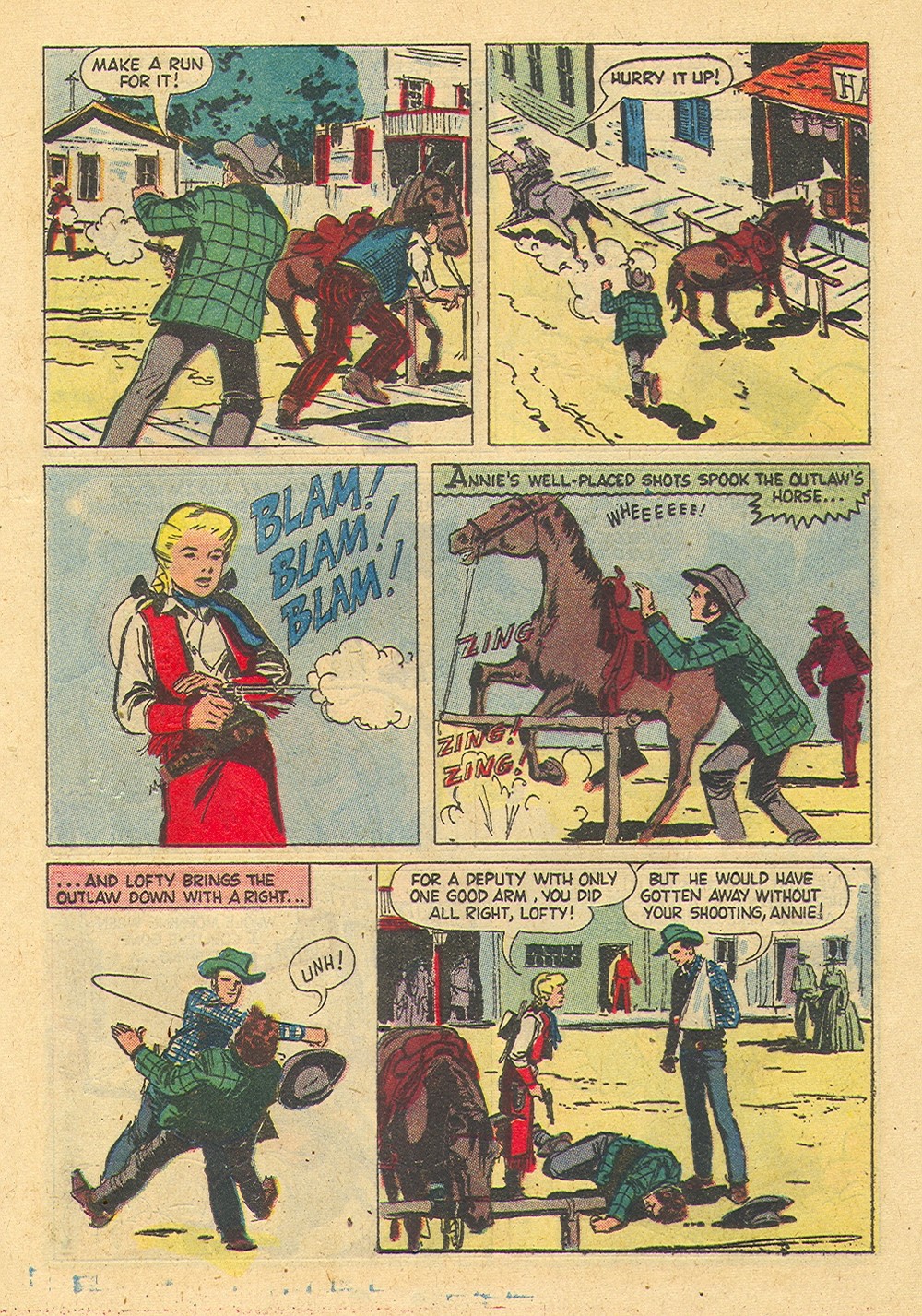 Read online Annie Oakley & Tagg comic -  Issue #13 - 13