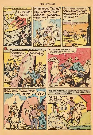 Read online Ken Maynard Western comic -  Issue #1 - 34