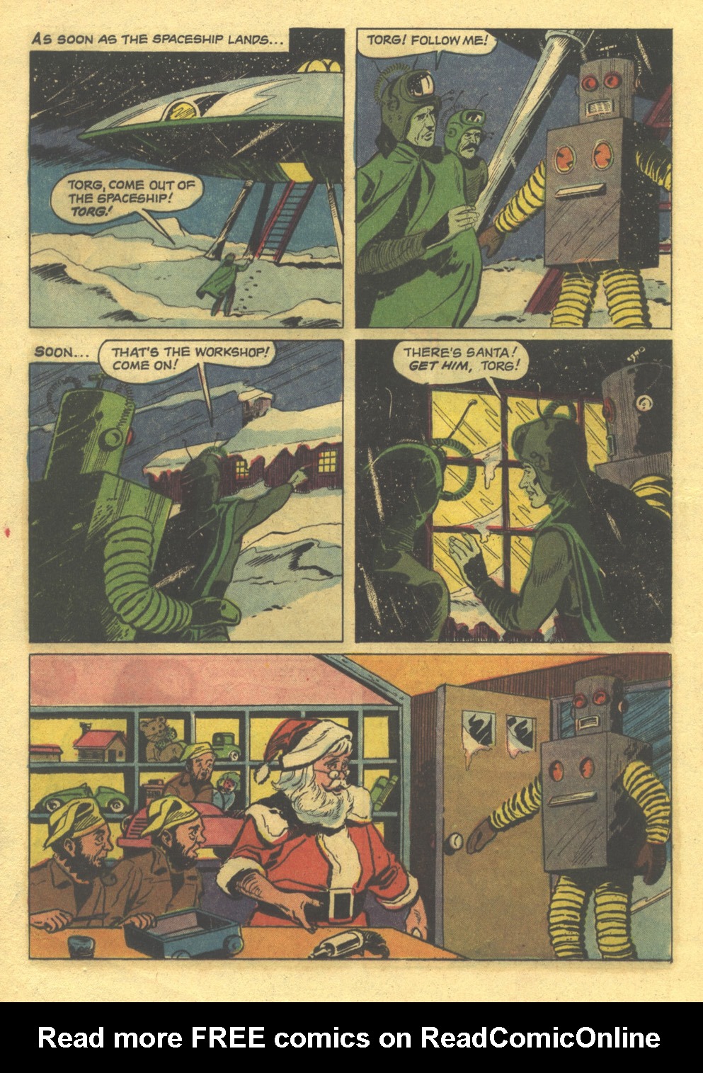 Read online Santa Claus Conquers the Martians comic -  Issue # Full - 12