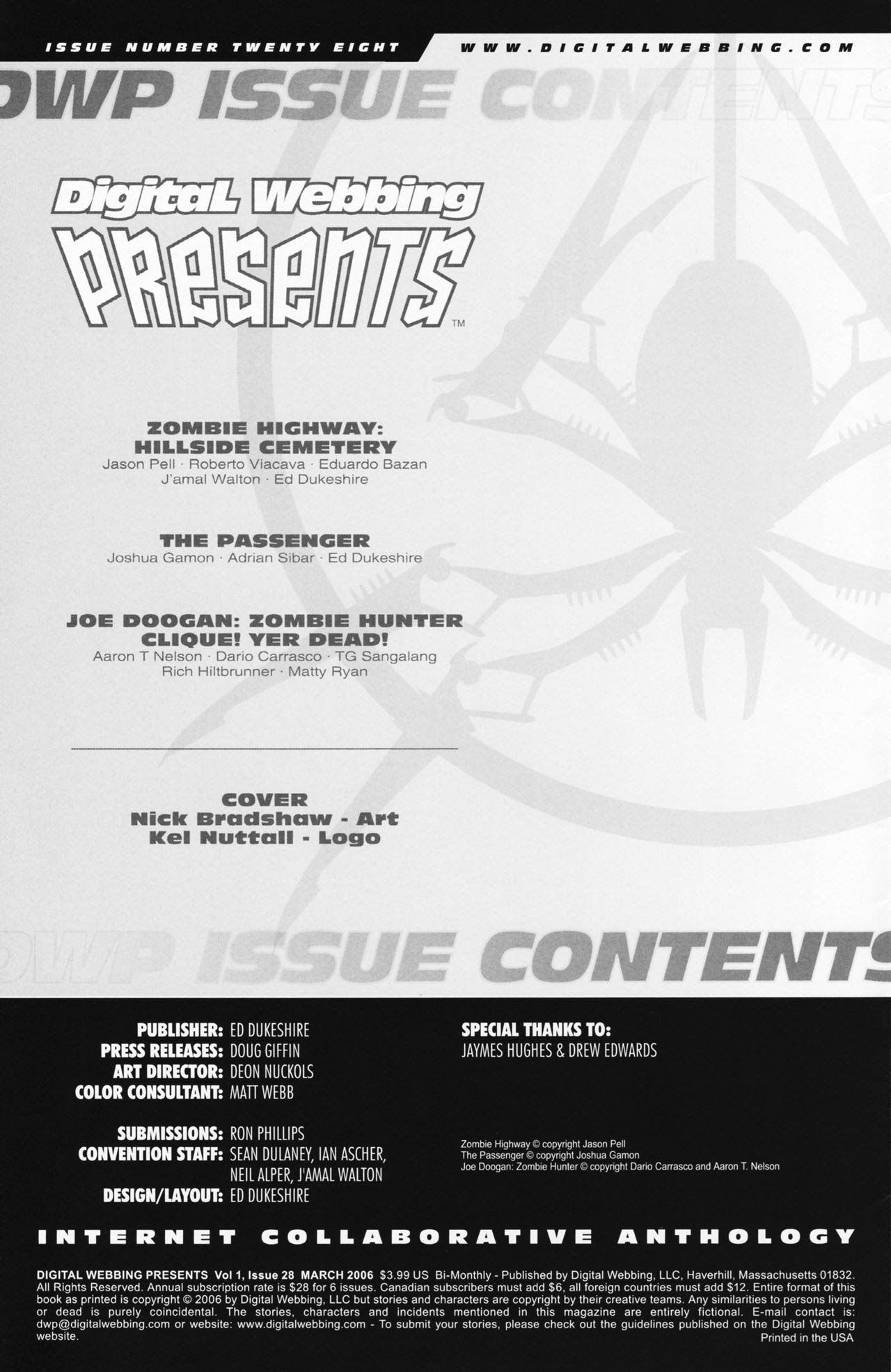Read online Digital Webbing Presents comic -  Issue #28 - 2