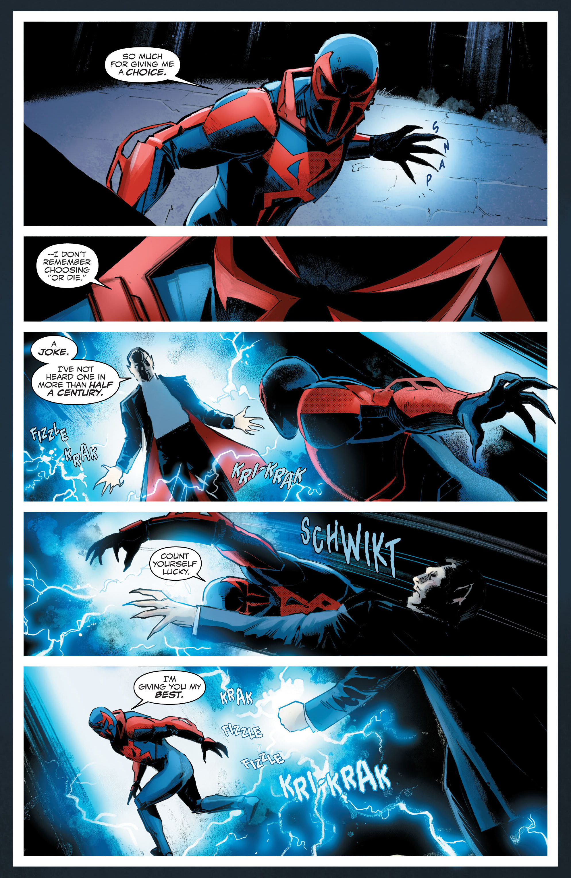 Read online Miguel O’Hara – Spider-Man 2099 comic -  Issue #2 - 11