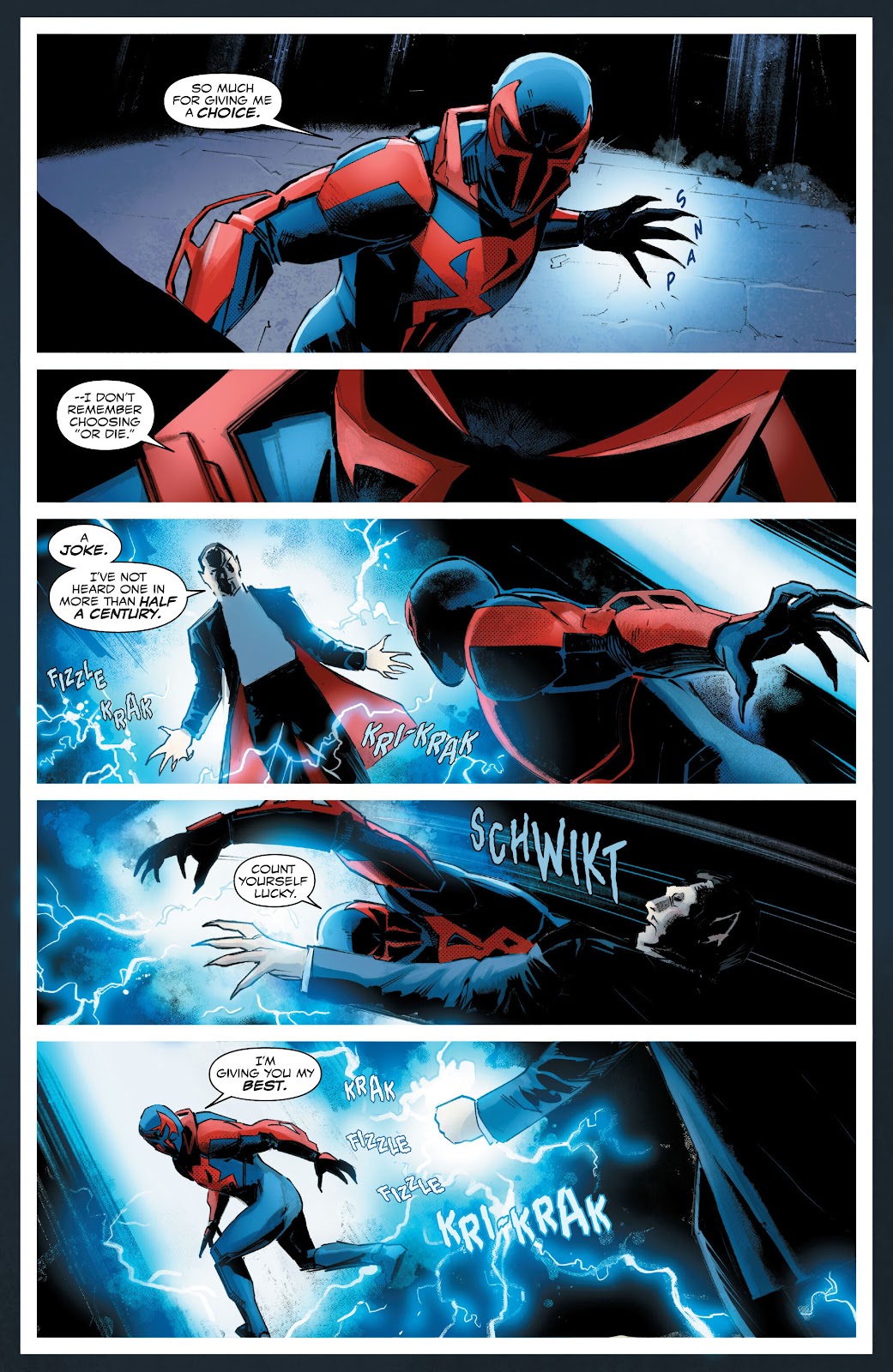 Miguel O'Hara – Spider-Man 2099 issue 2 - Page 11