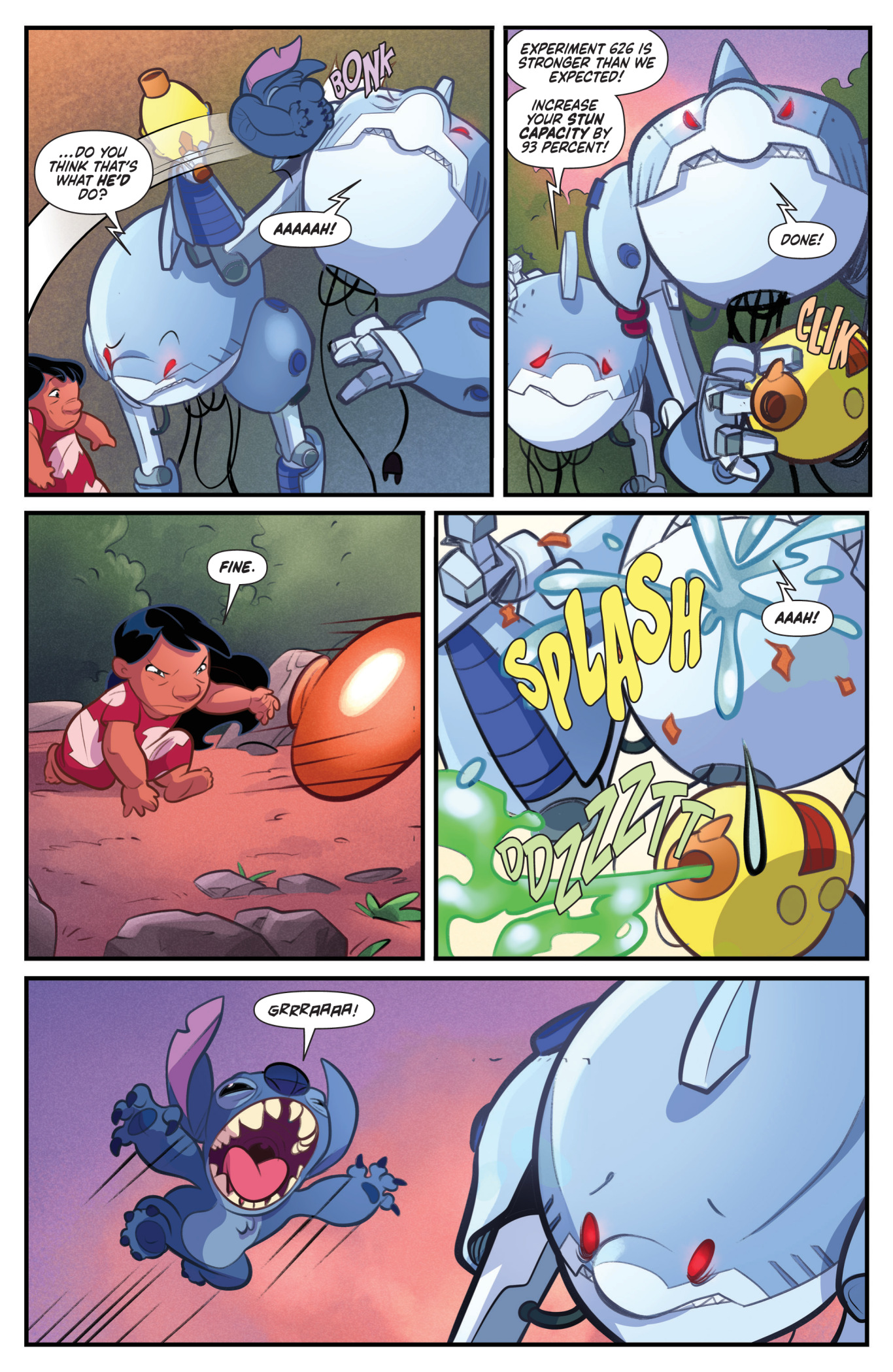 Read online Lilo & Stitch comic -  Issue #1 - 19