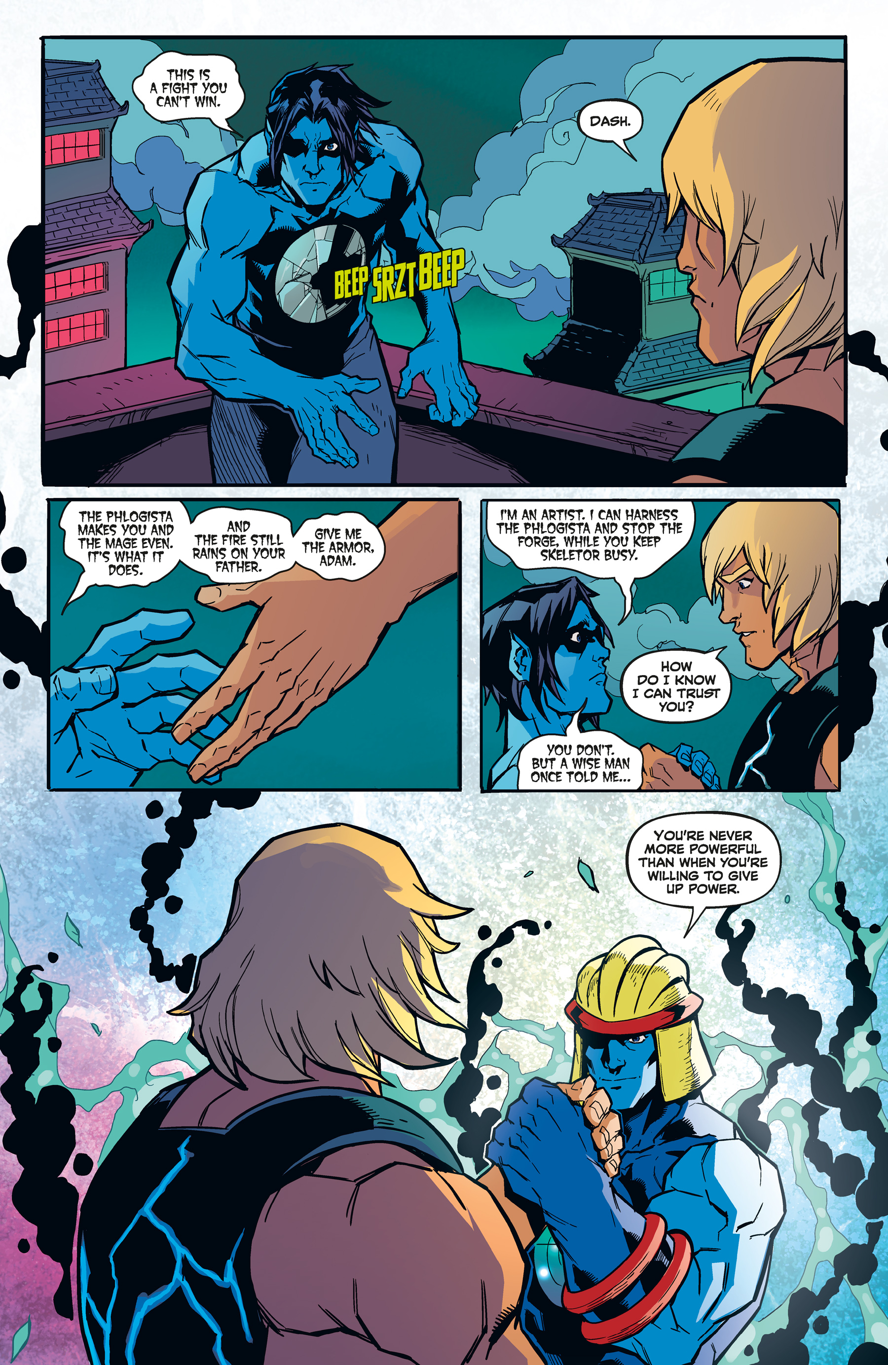 Read online Masters of the Universe: Forge of Destiny comic -  Issue #4 - 13