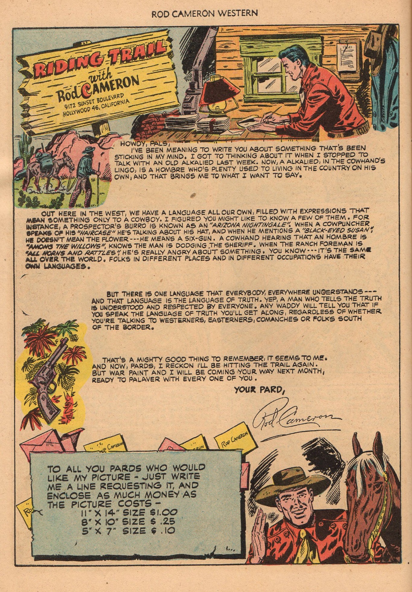 Read online Rod Cameron Western comic -  Issue #6 - 30
