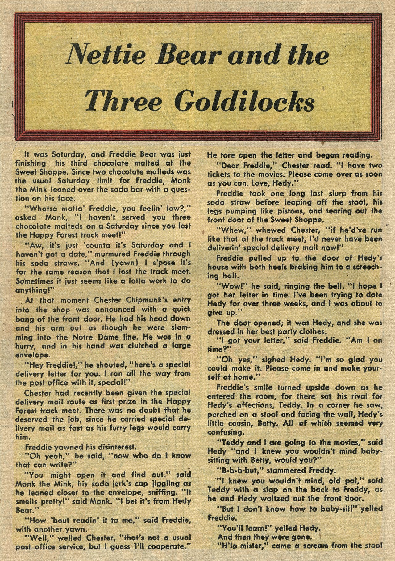 Read online Zoo Funnies comic -  Issue #6 - 18