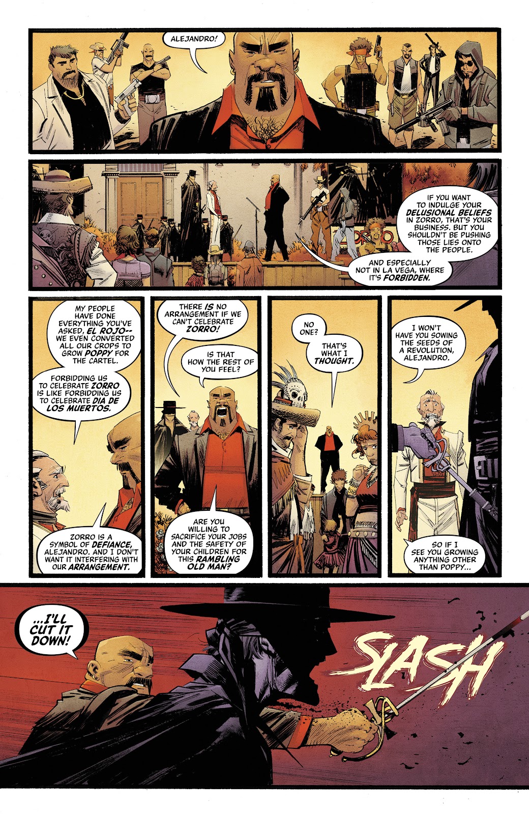 Zorro: Man of the Dead issue 1 - Page 6