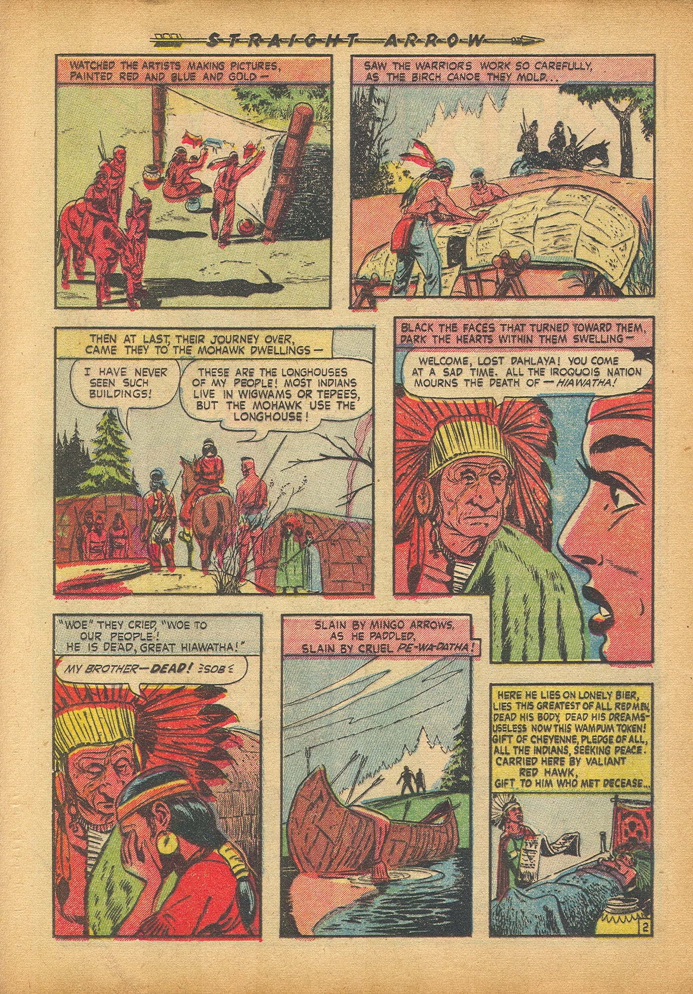 Read online Straight Arrow comic -  Issue #25 - 20