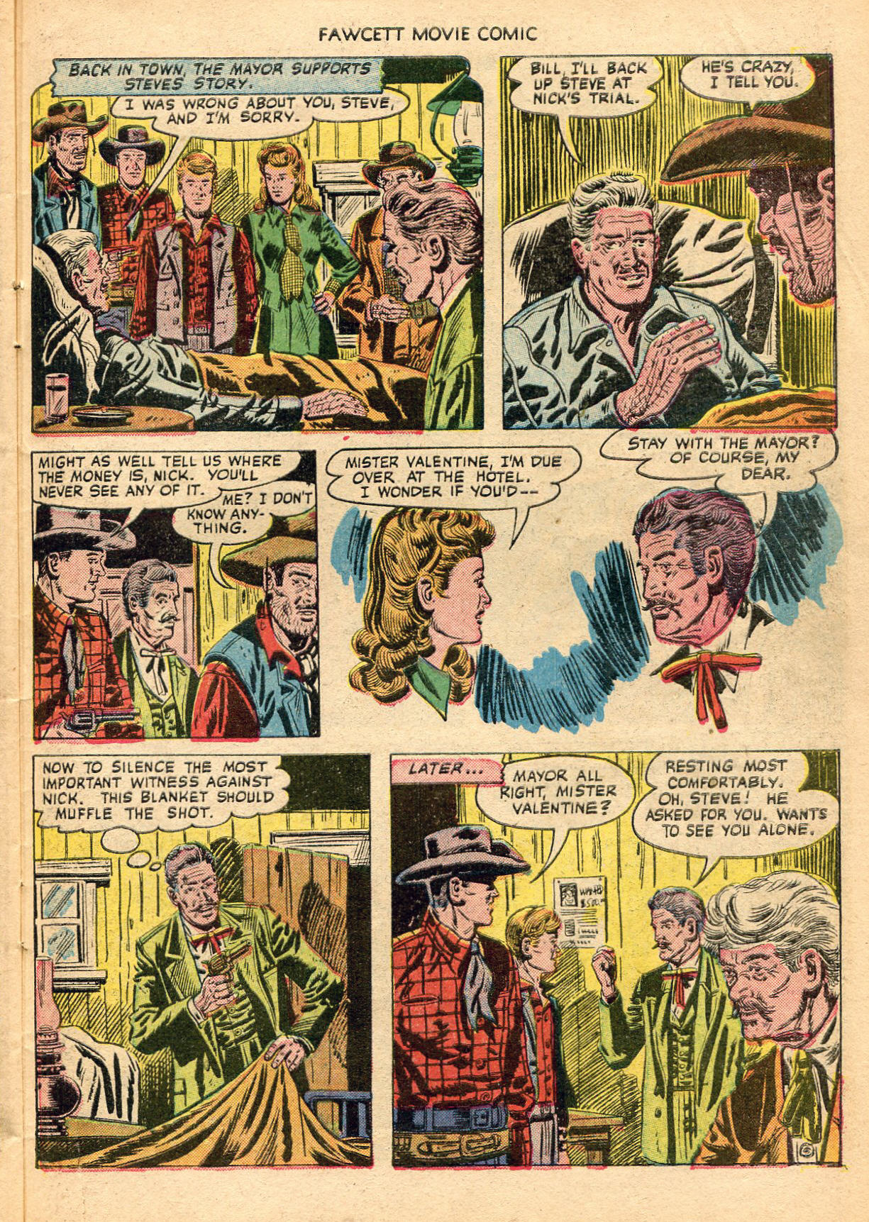 Read online Fawcett Movie Comic comic -  Issue #10 - 27