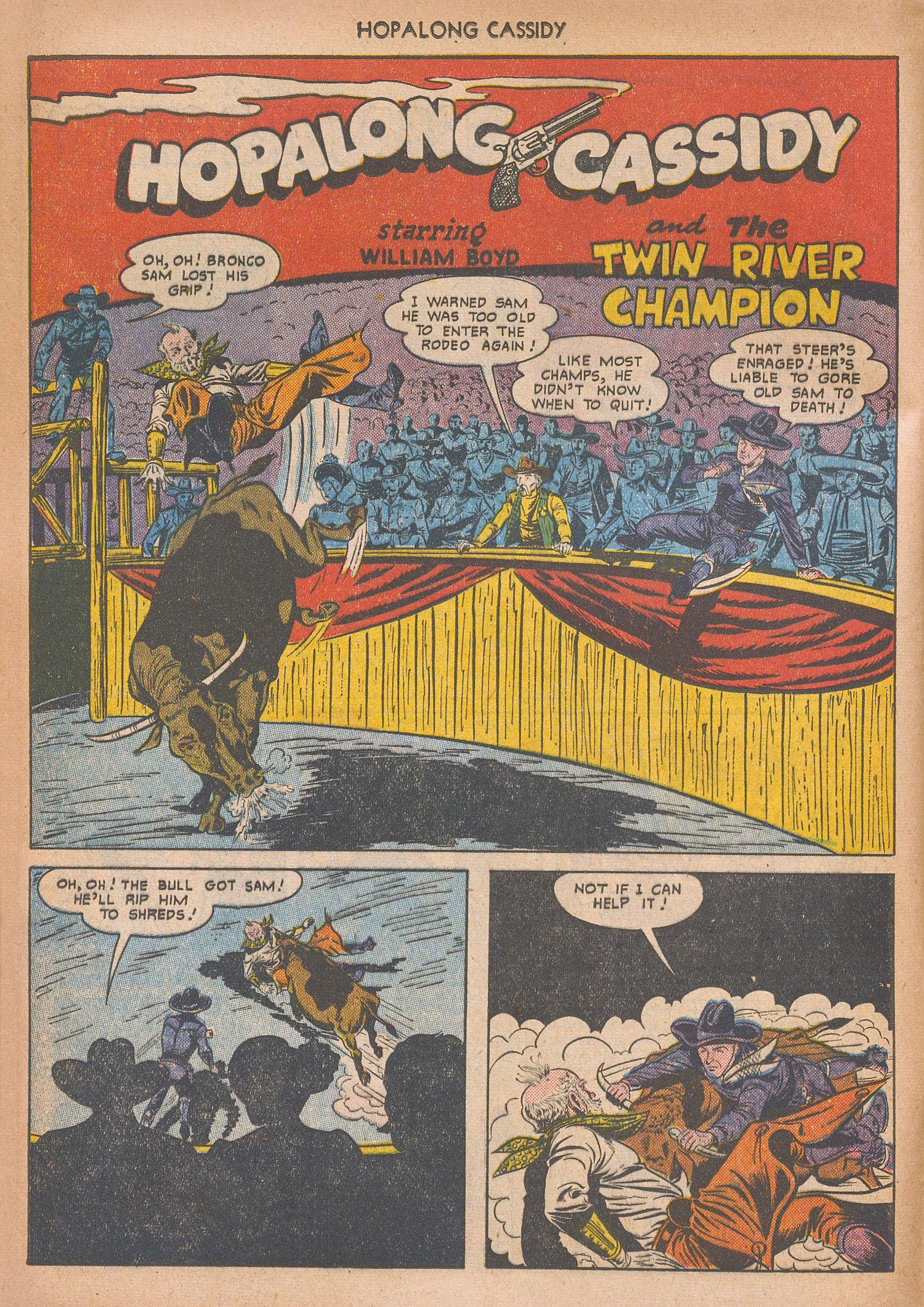Read online Hopalong Cassidy comic -  Issue #53 - 16