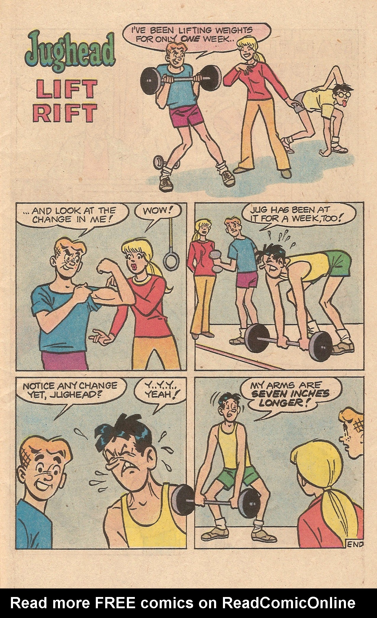 Read online Jughead's Jokes comic -  Issue #63 - 7