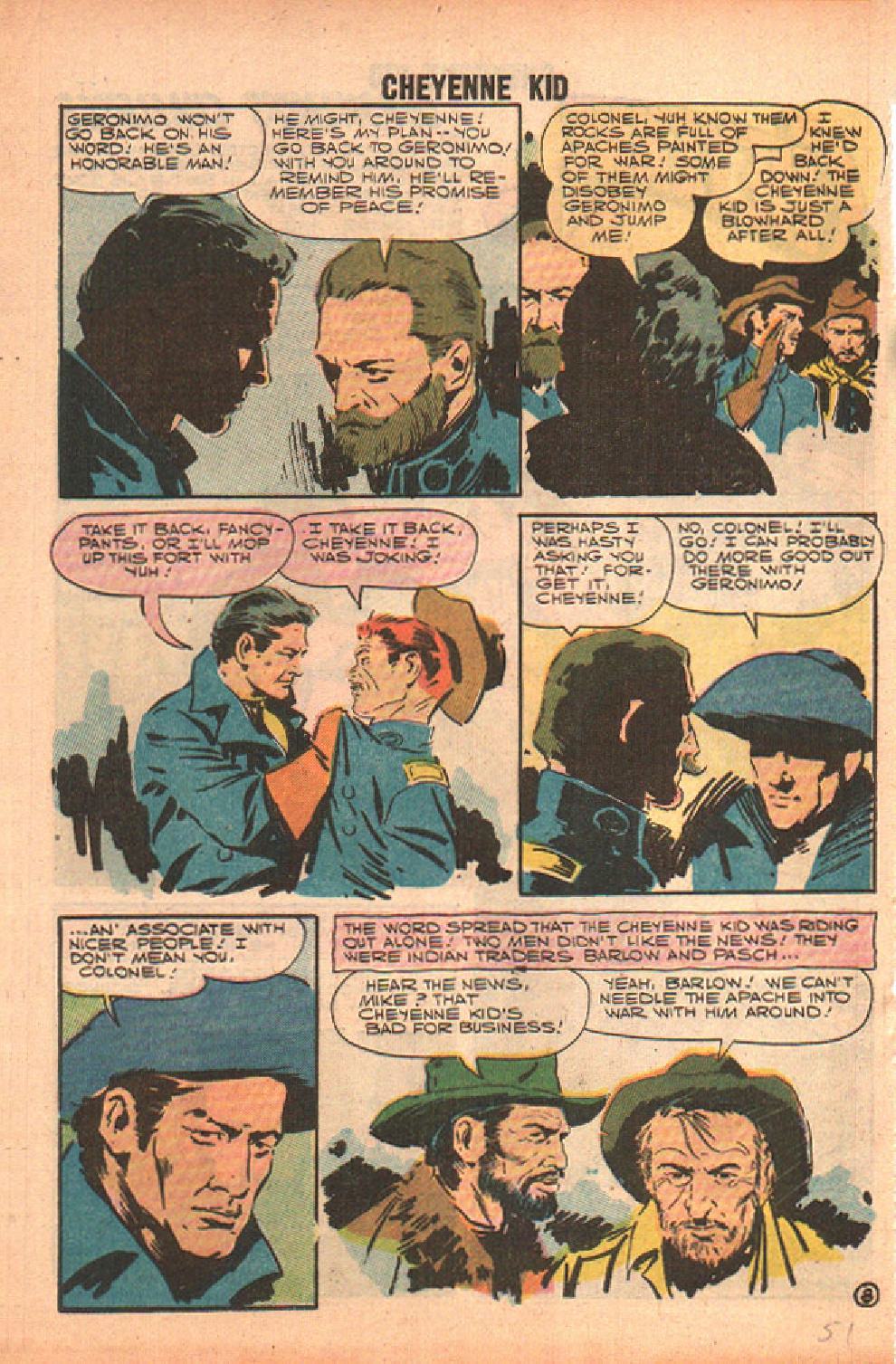 Read online Cheyenne Kid comic -  Issue #11 - 38