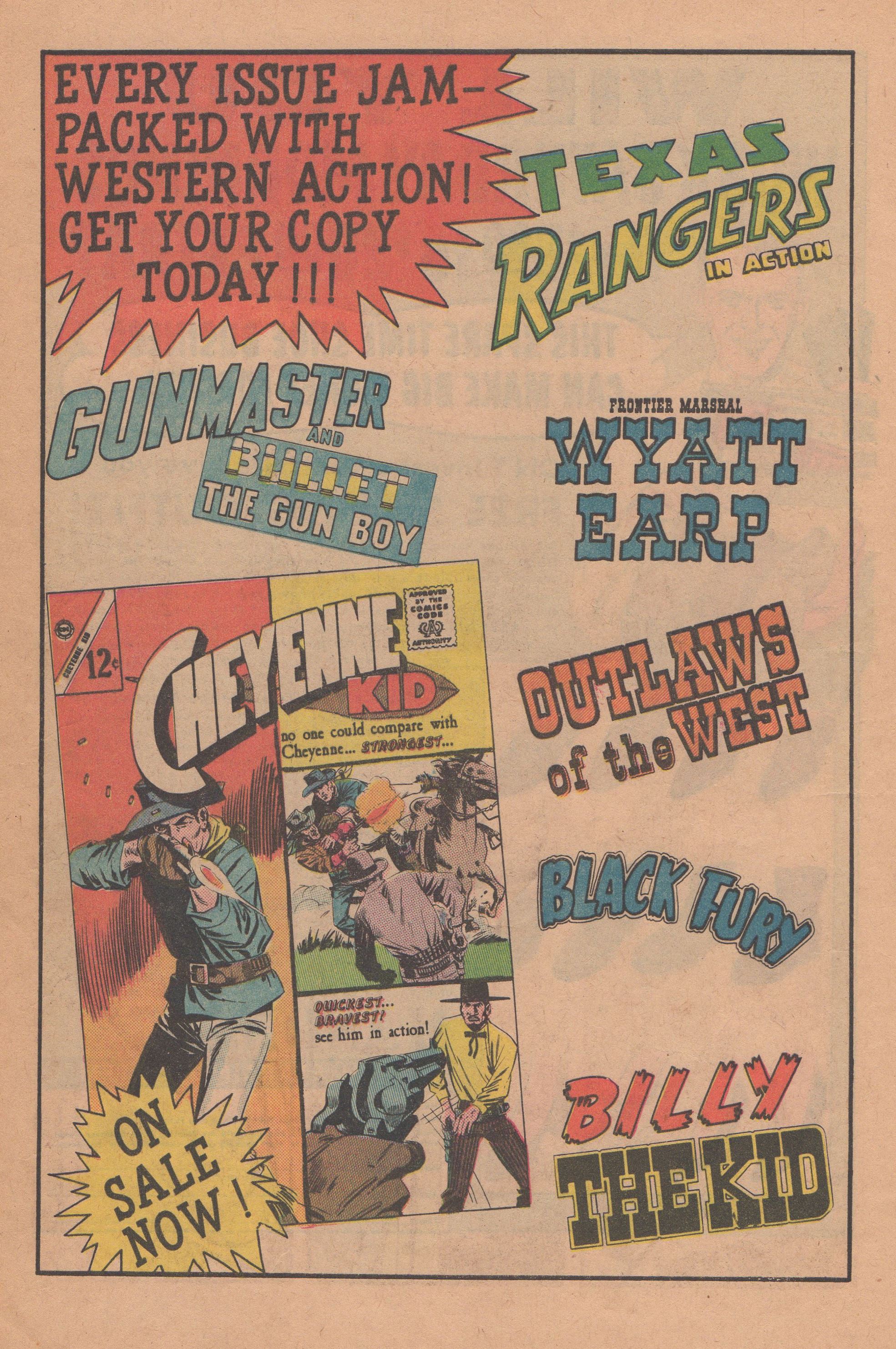 Read online Cheyenne Kid comic -  Issue #51 - 8