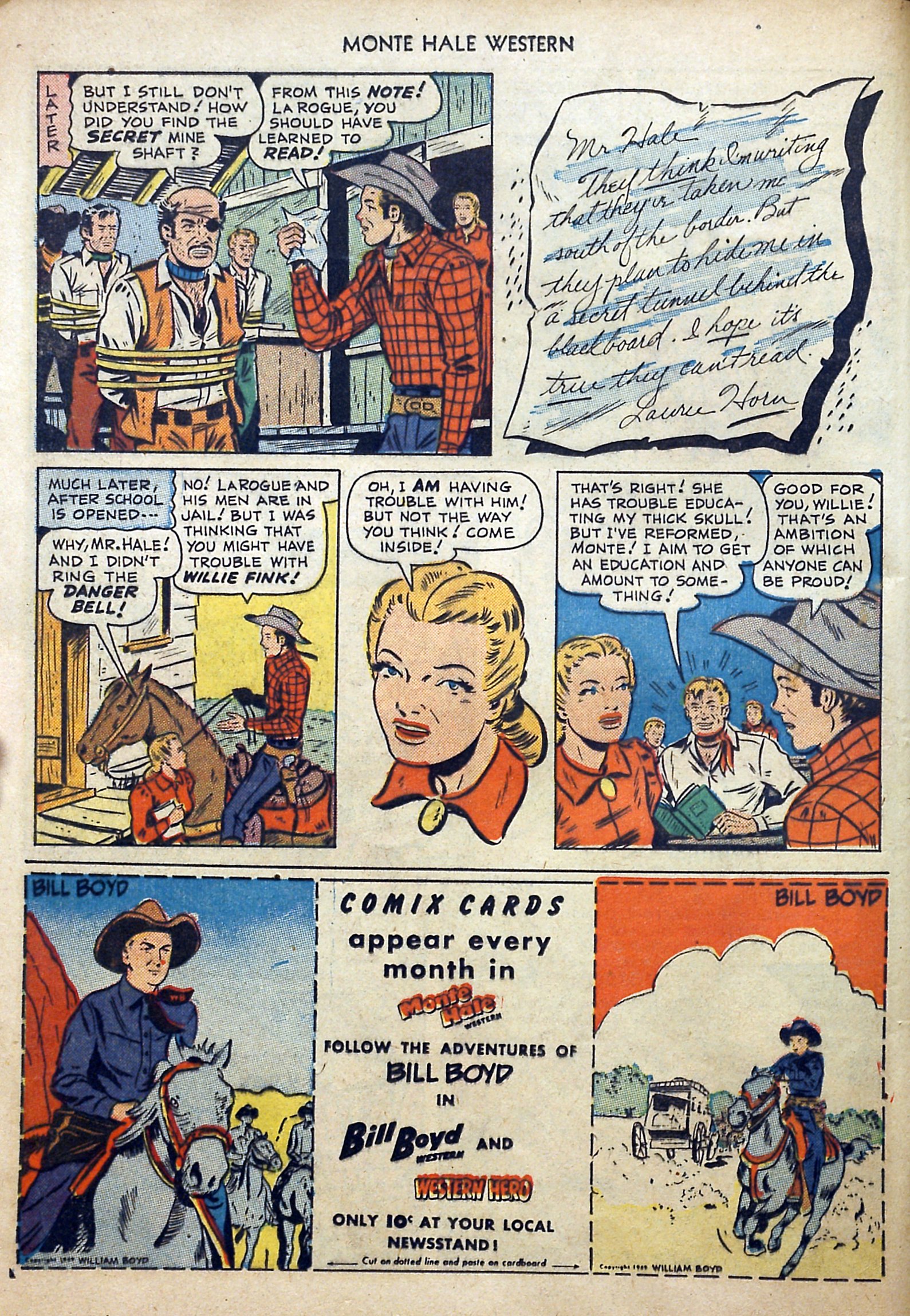 Read online Monte Hale Western comic -  Issue #46 - 12