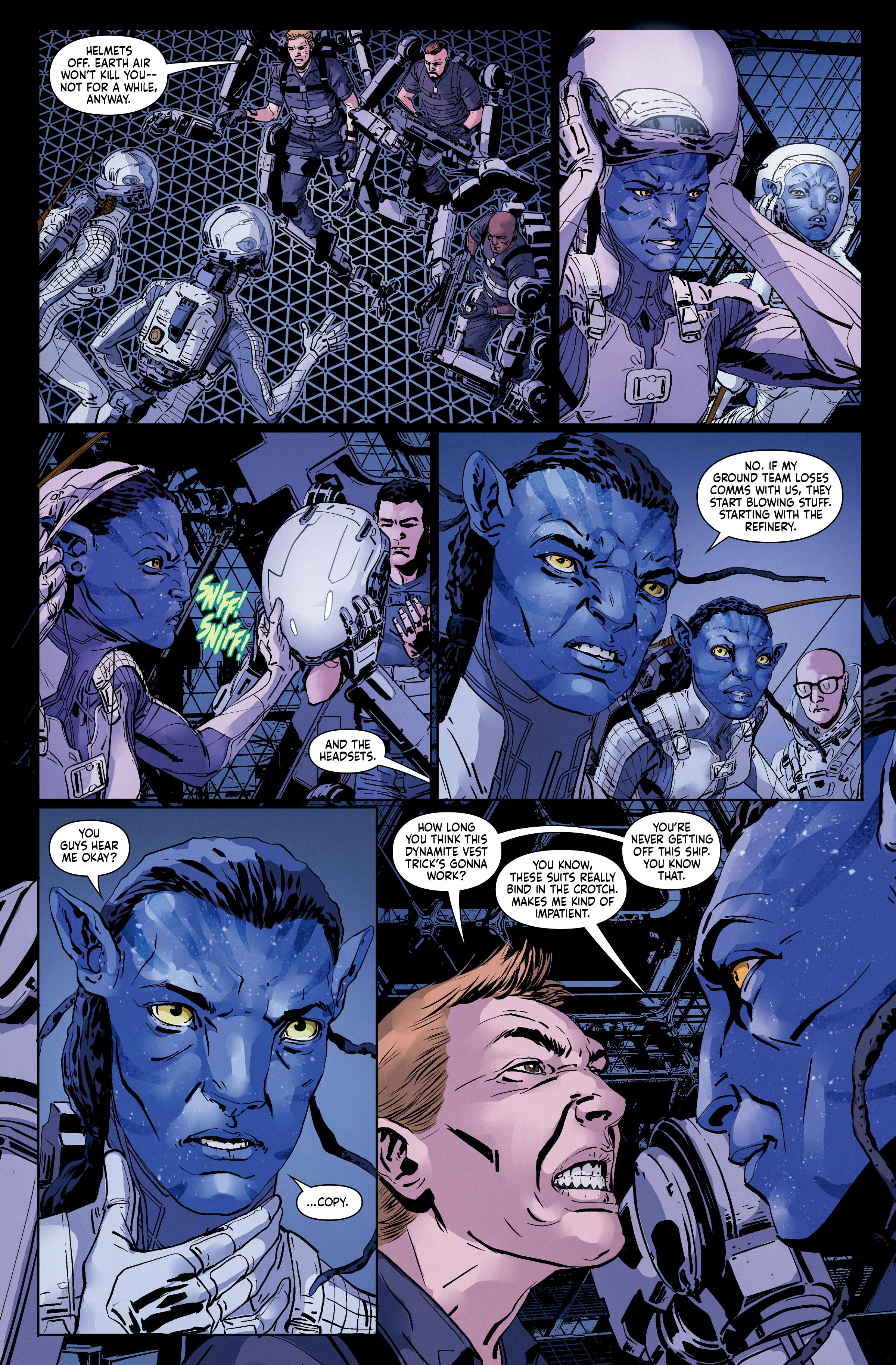 Read online Avatar: The High Ground comic -  Issue # _Library Edition (Part 2) - 21