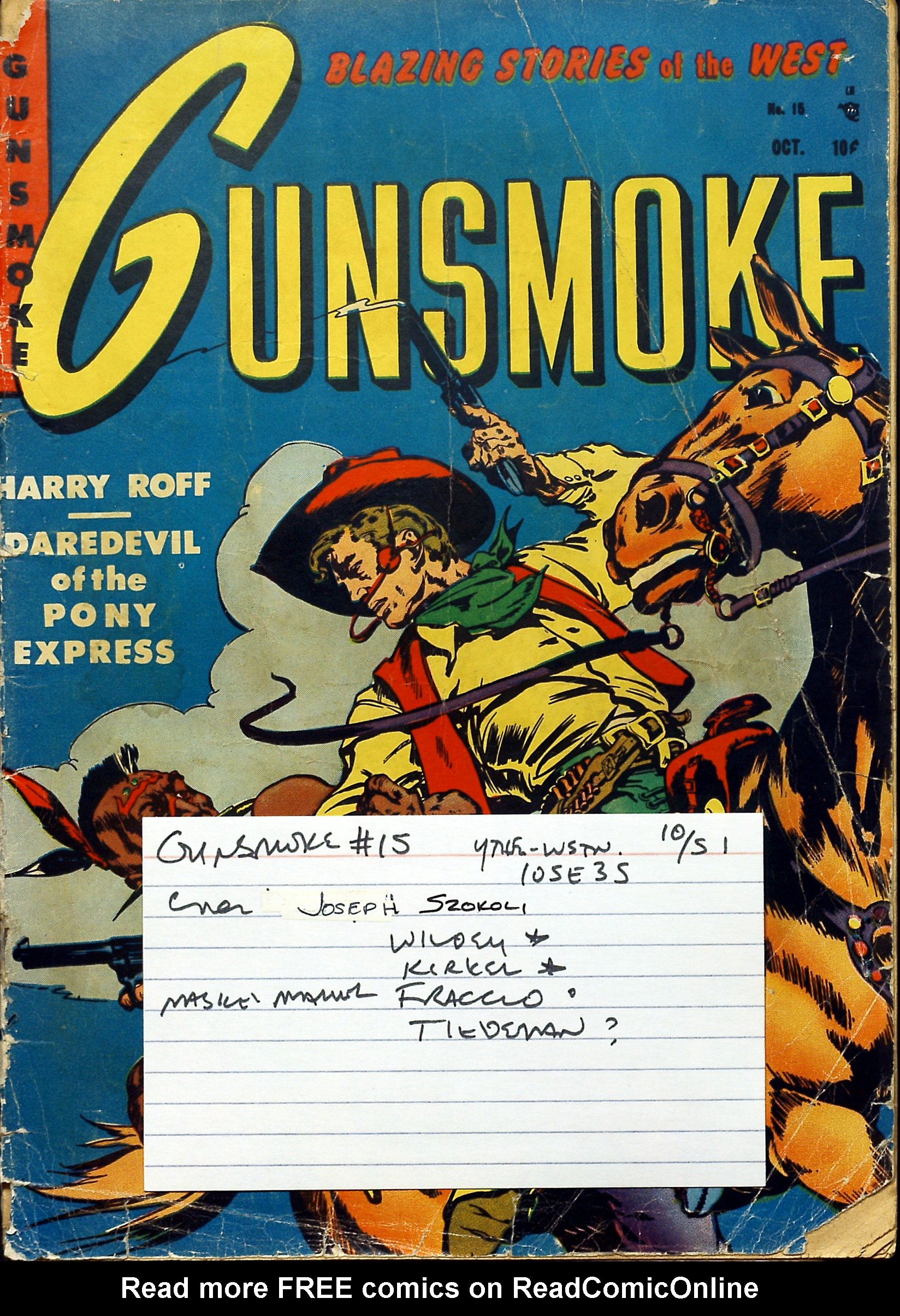 Read online Gunsmoke comic -  Issue #15 - 37