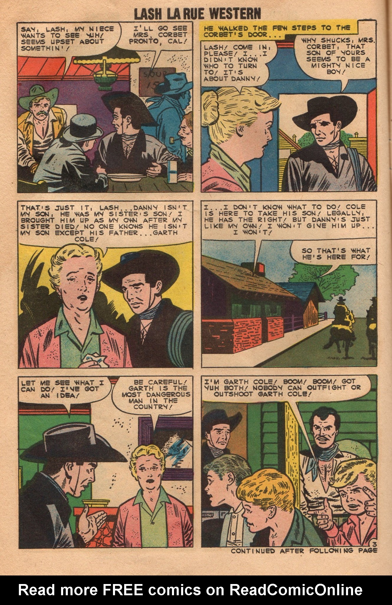 Read online Lash Larue Western (1949) comic -  Issue #77 - 30