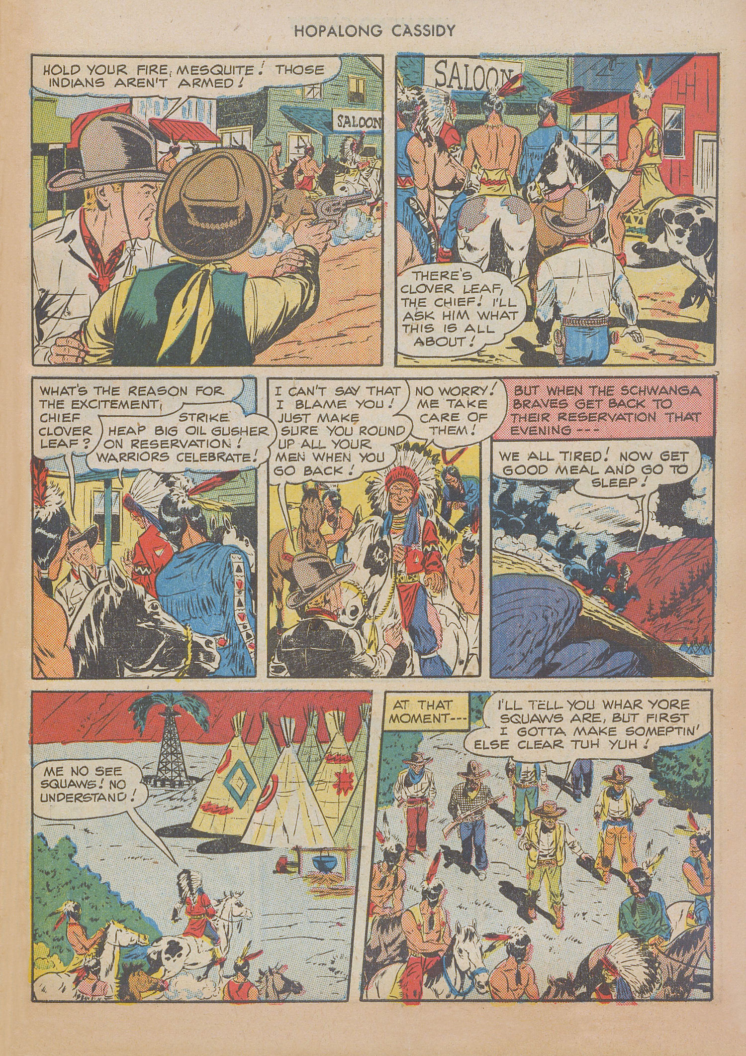 Read online Hopalong Cassidy comic -  Issue #25 - 5