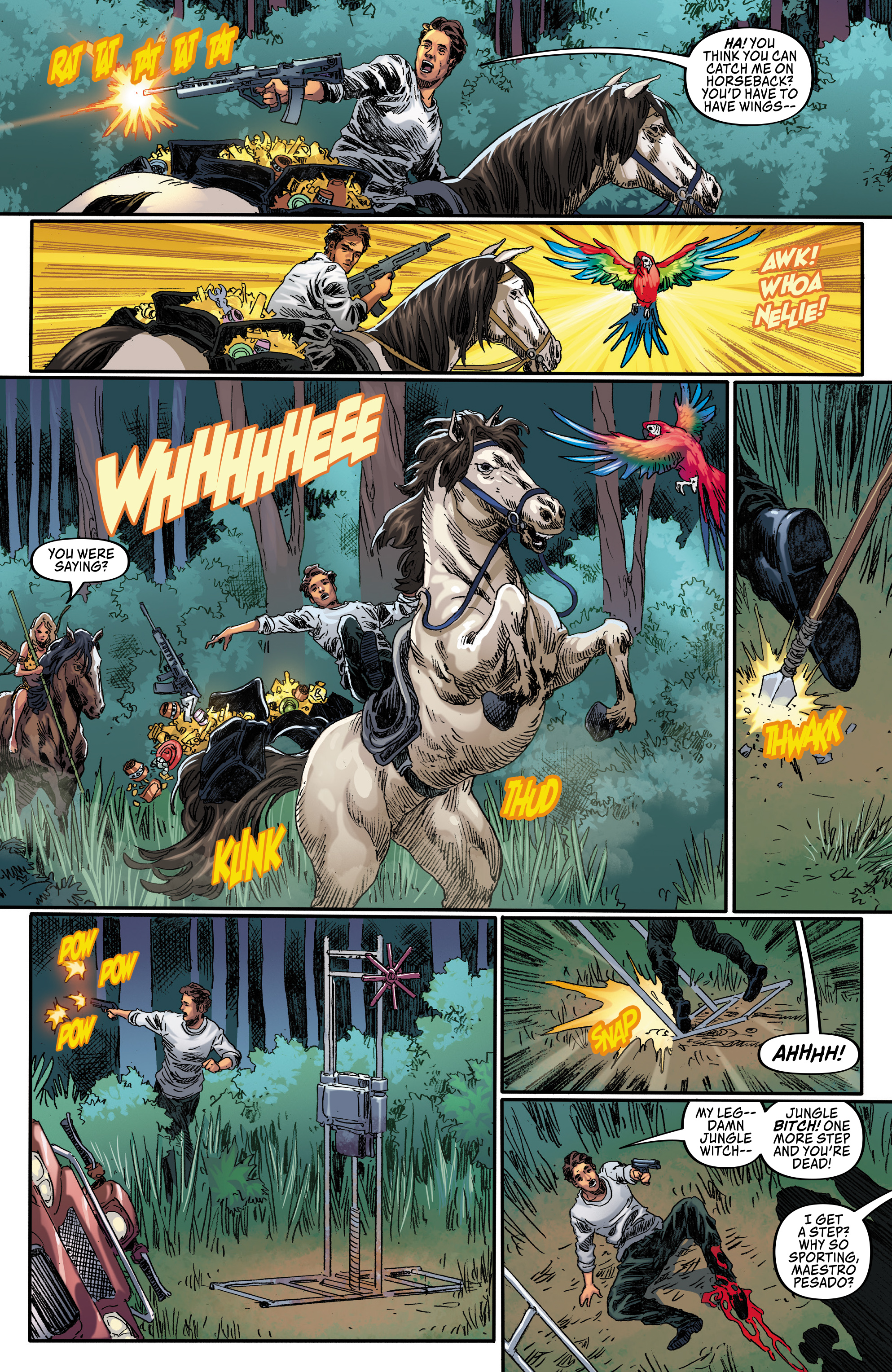 Read online Sheena Queen of the Jungle: Fatal Exams comic -  Issue #5 - 28