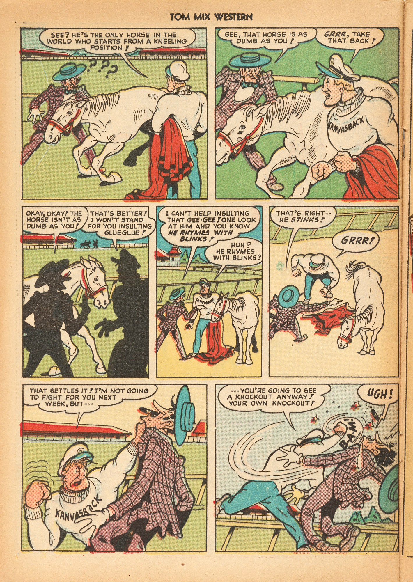 Read online Tom Mix Western (1948) comic -  Issue #15 - 40