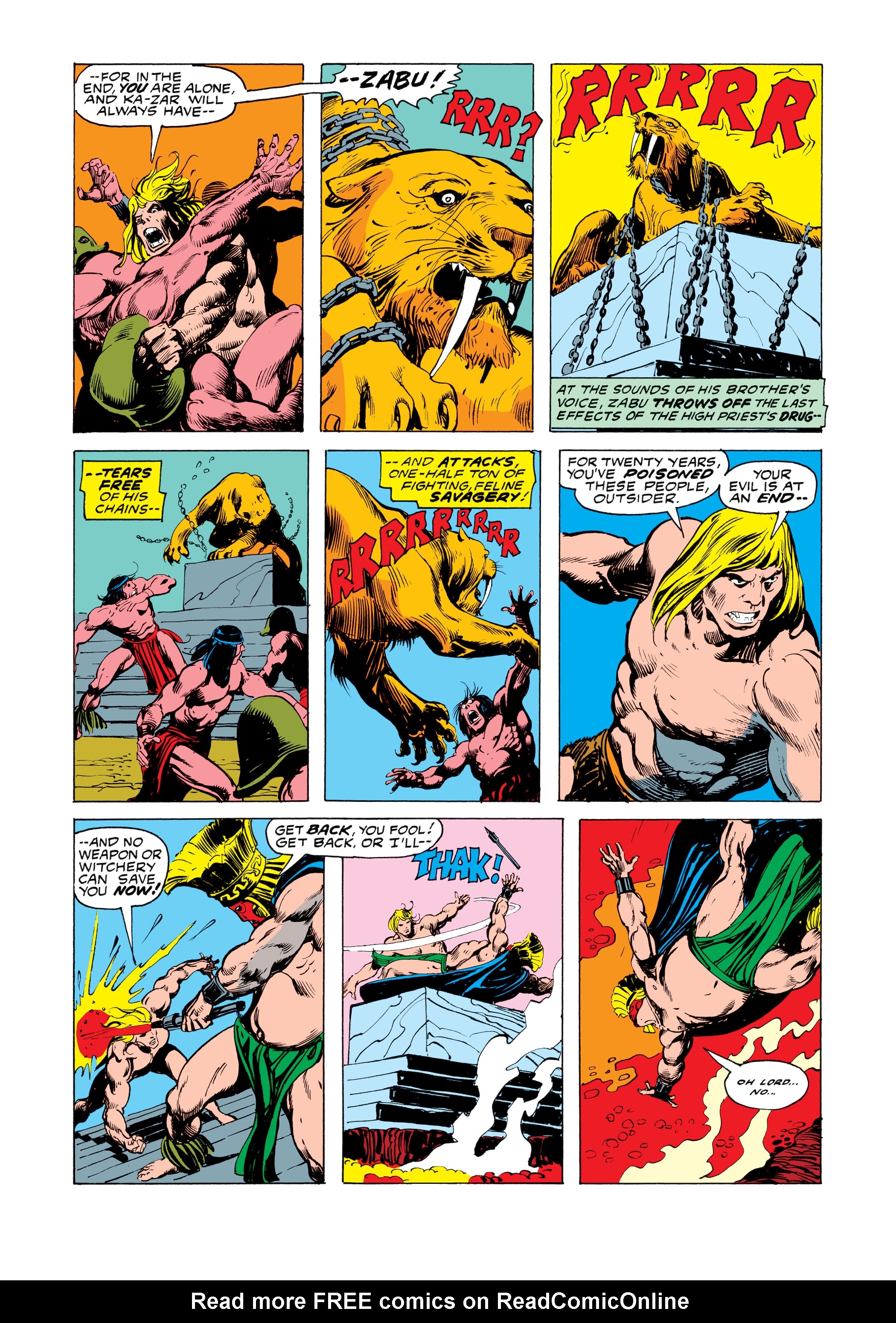 Read online Marvel Masterworks: Ka-Zar comic -  Issue # TPB 3 (Part 1) - 63