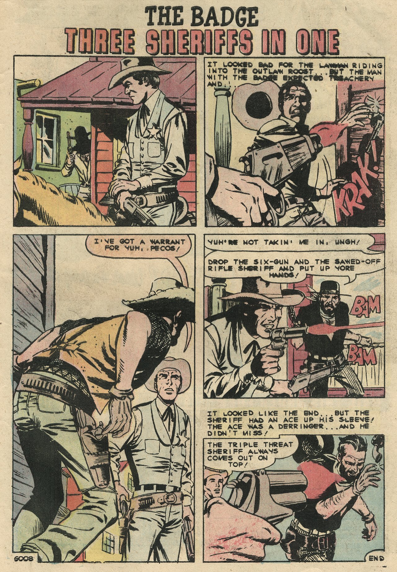 Read online Six-Gun Heroes comic -  Issue #54 - 33