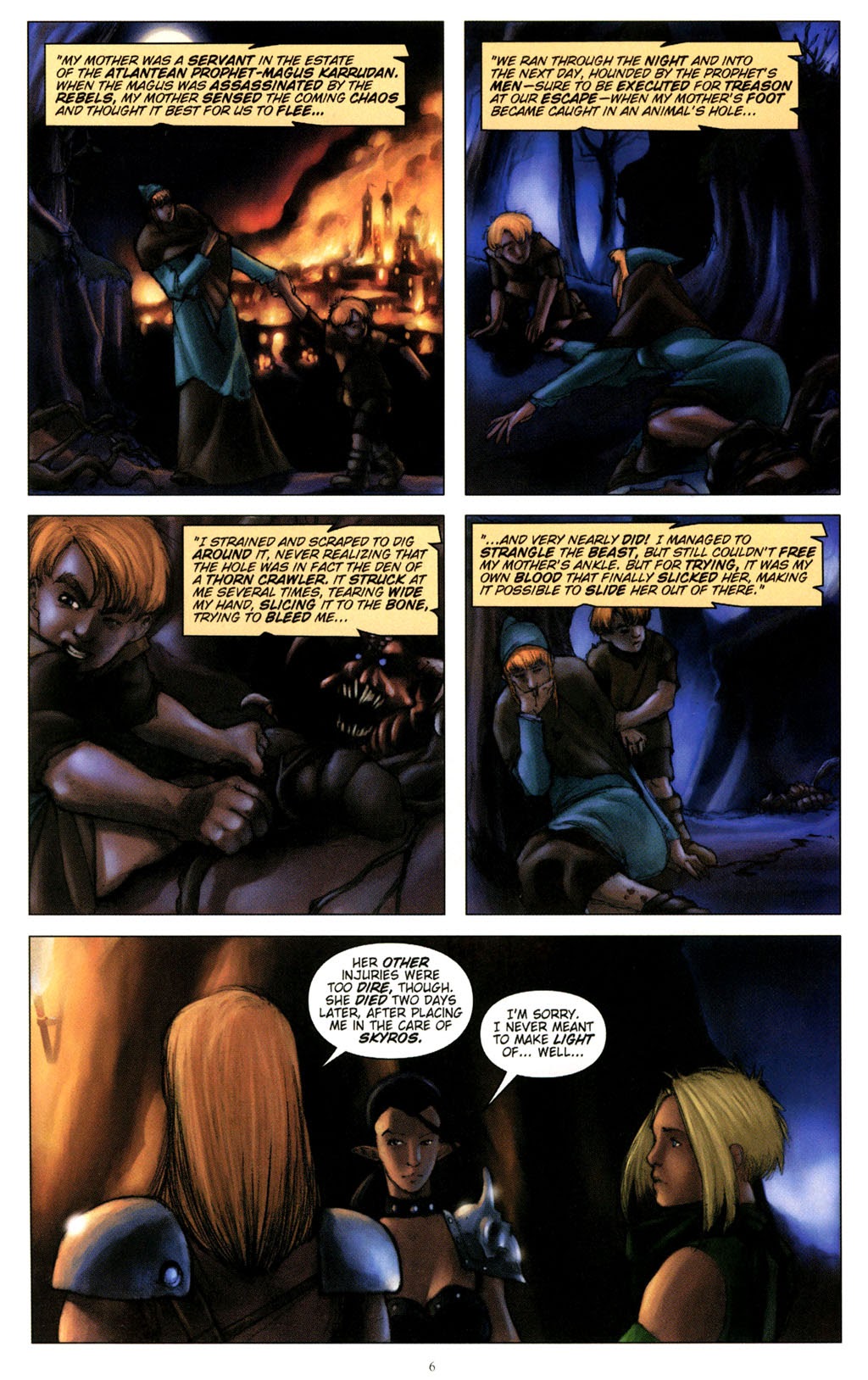 Read online Mage Knight: Stolen Destiny comic -  Issue #5 - 8