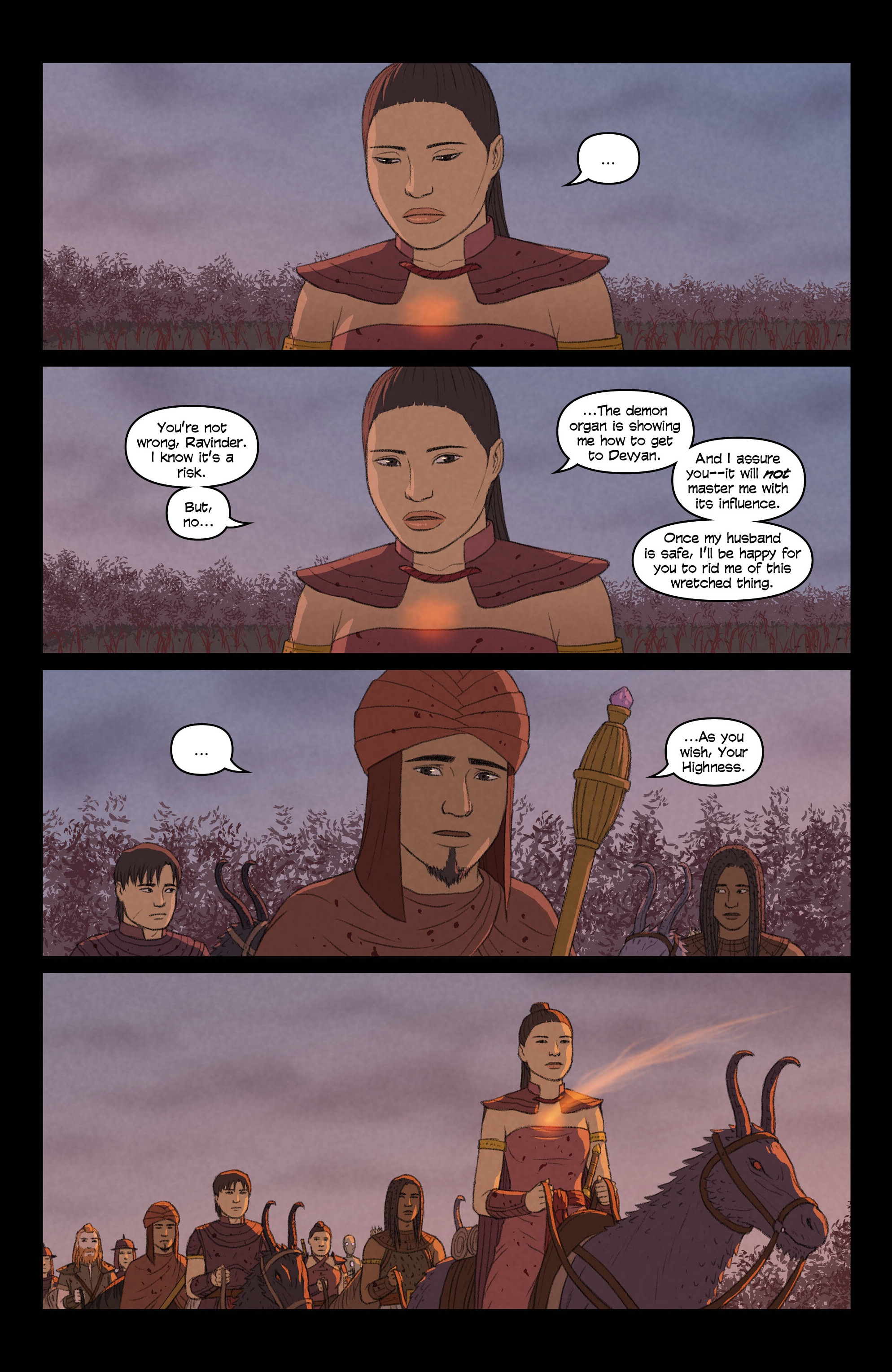 Read online Quest comic -  Issue #5 - 23