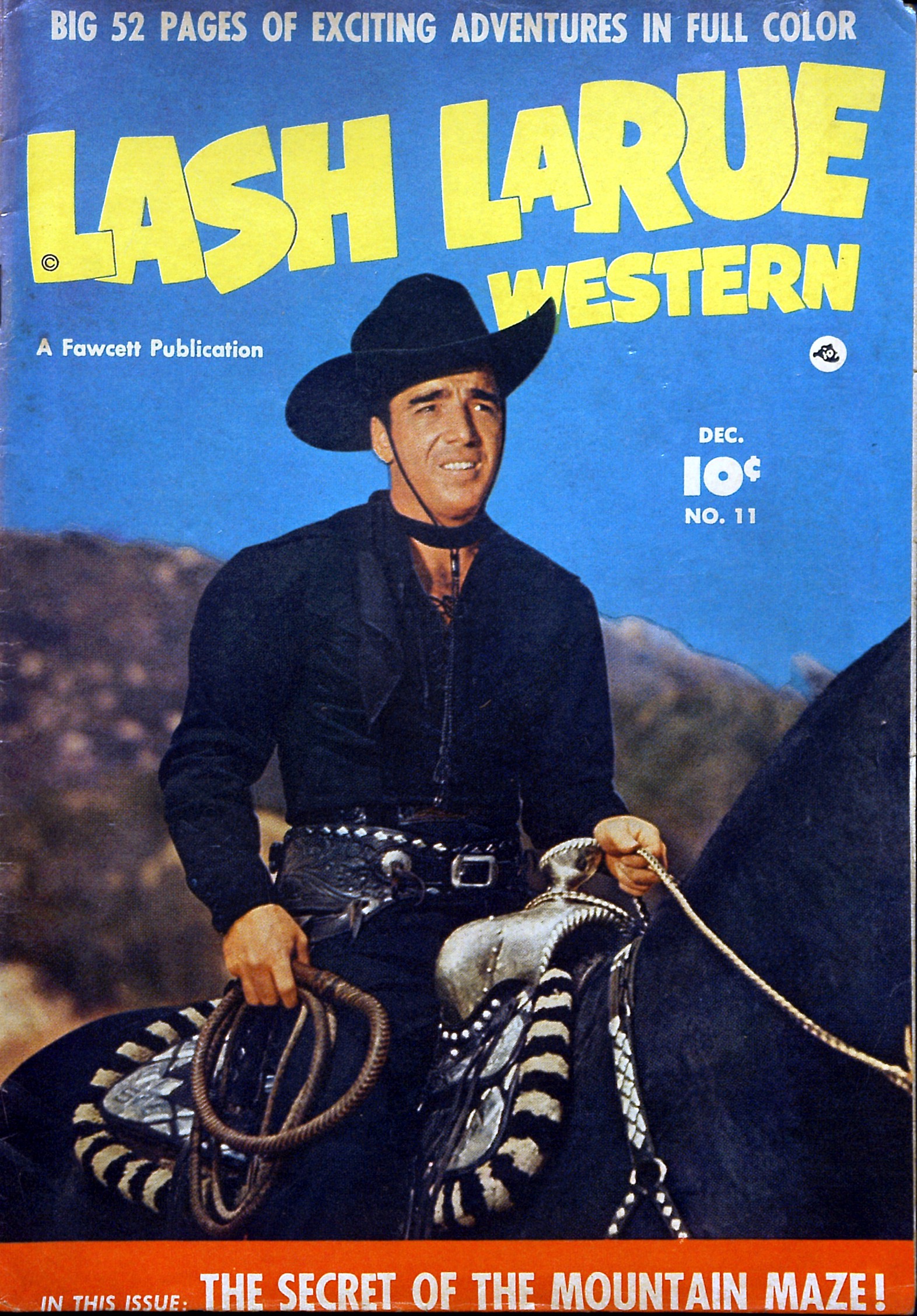 Read online Lash Larue Western (1949) comic -  Issue #11 - 1