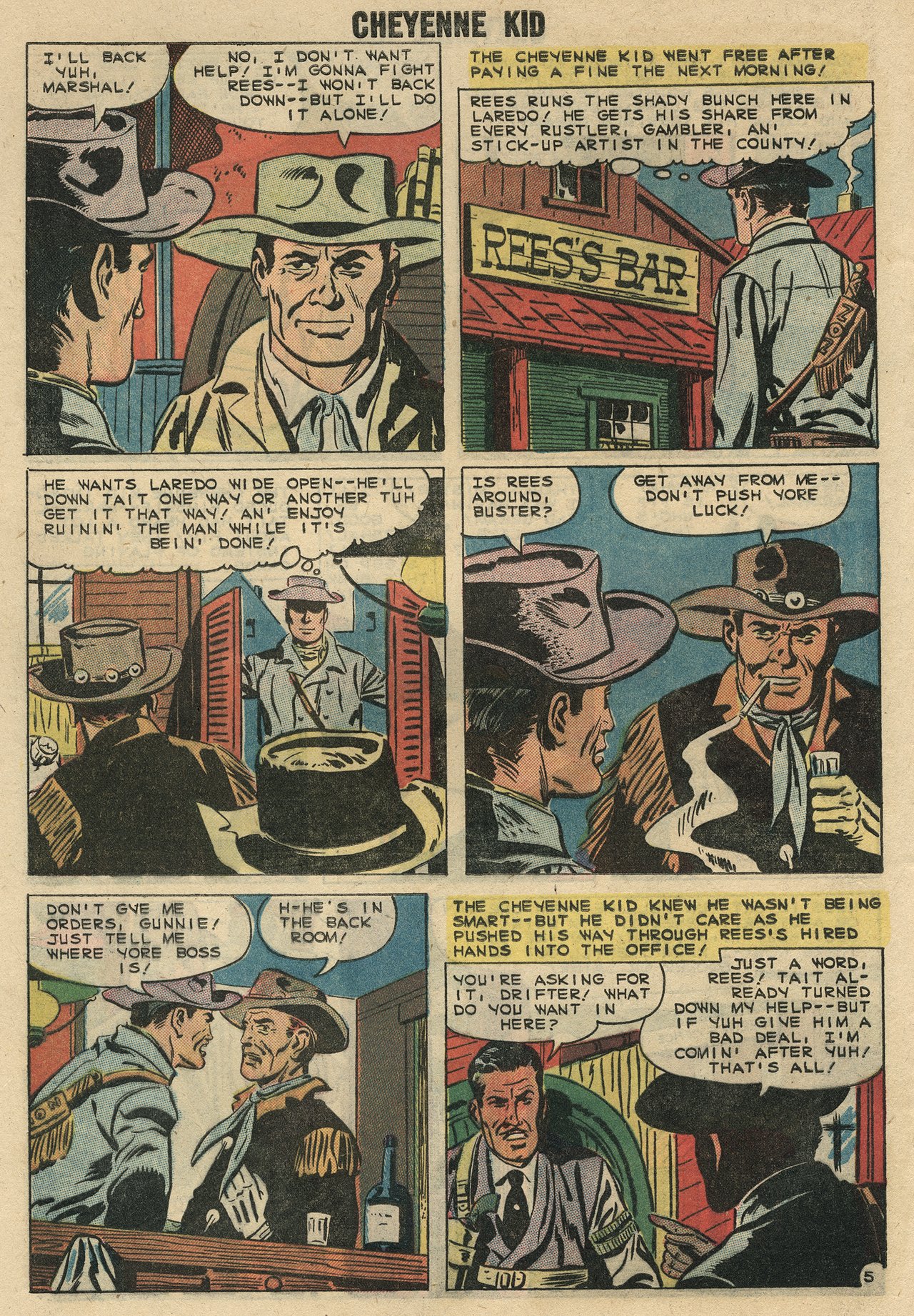 Read online Cheyenne Kid comic -  Issue #18 - 8