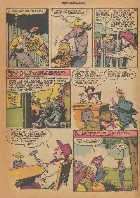 Read online Ken Maynard Western comic -  Issue #5 - 26