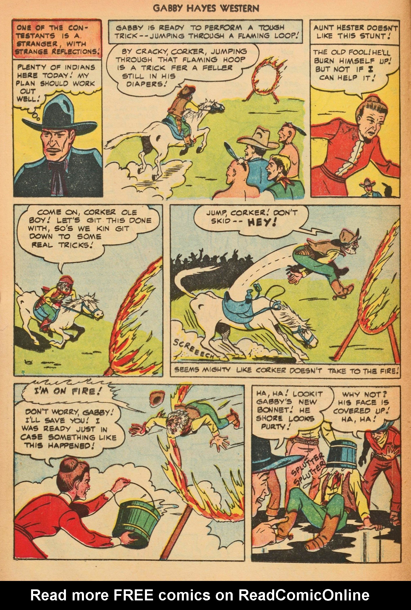 Read online Gabby Hayes Western comic -  Issue #11 - 12