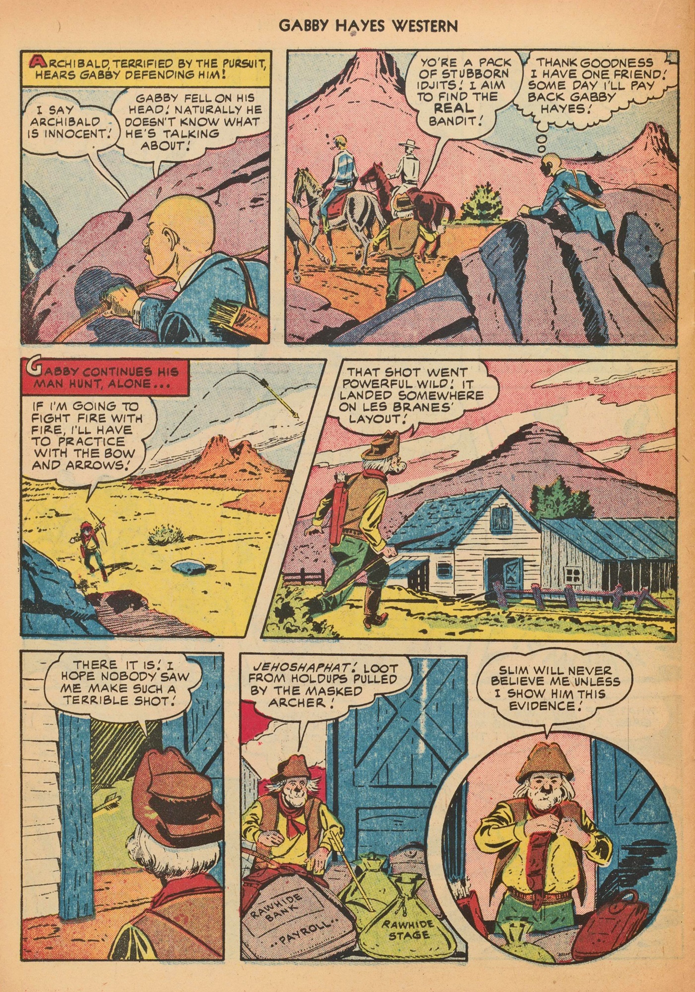Read online Gabby Hayes Western comic -  Issue #34 - 22
