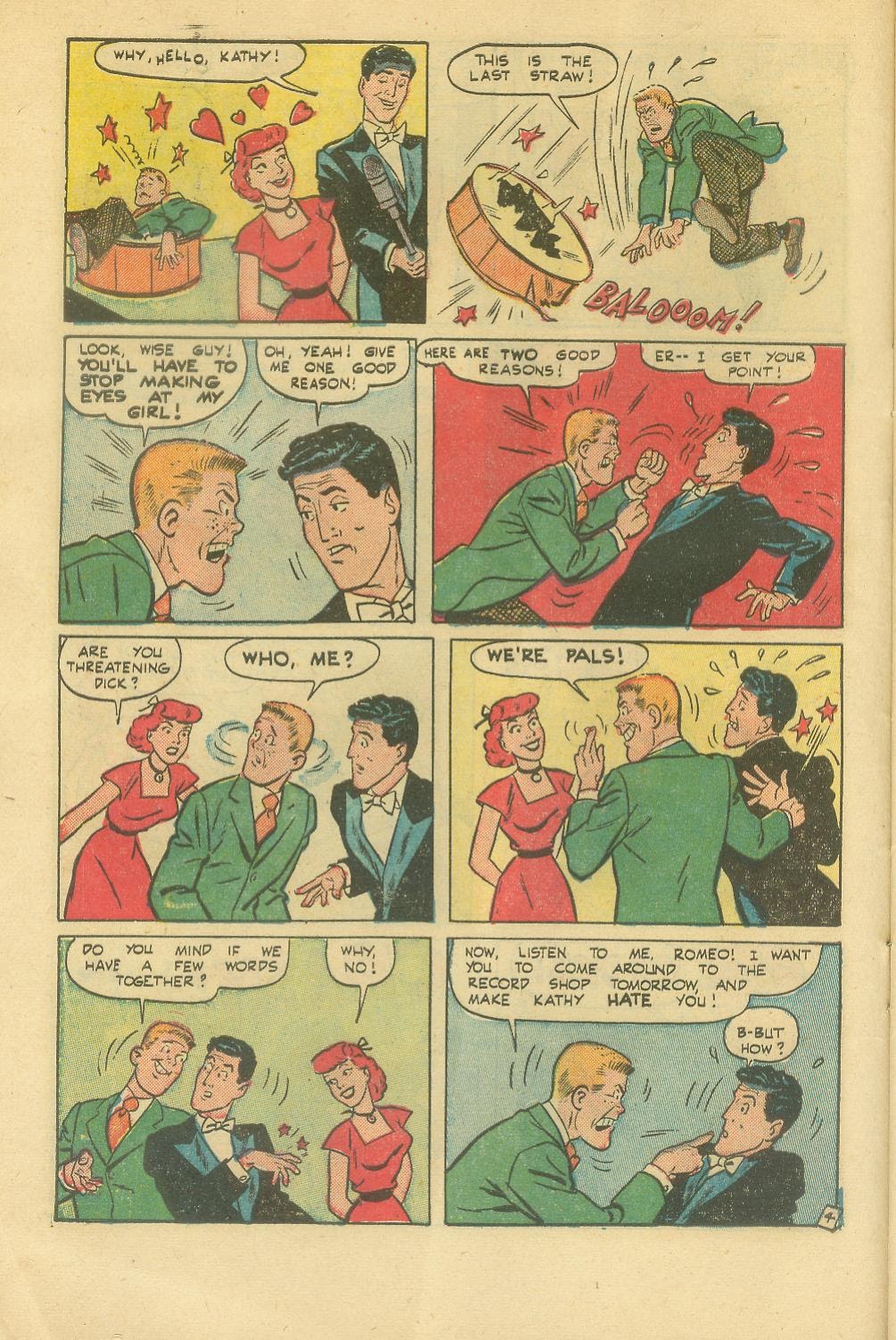 Read online Kathy (1949) comic -  Issue #11 - 6