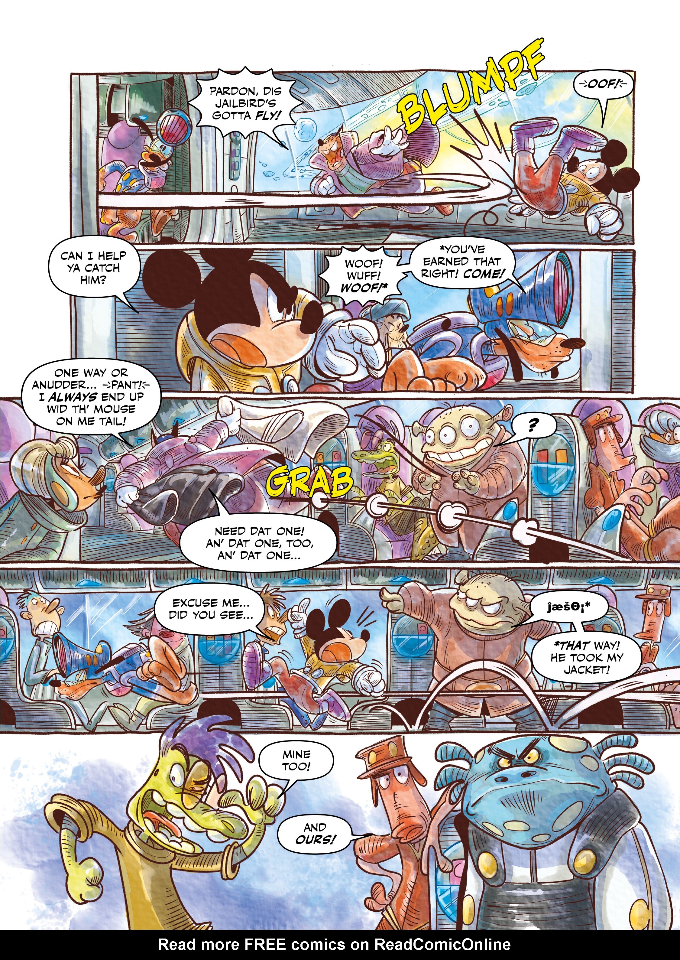 Read online Disney Once Upon a Mouse… In the Future comic -  Issue # TPB (Part 3) - 20