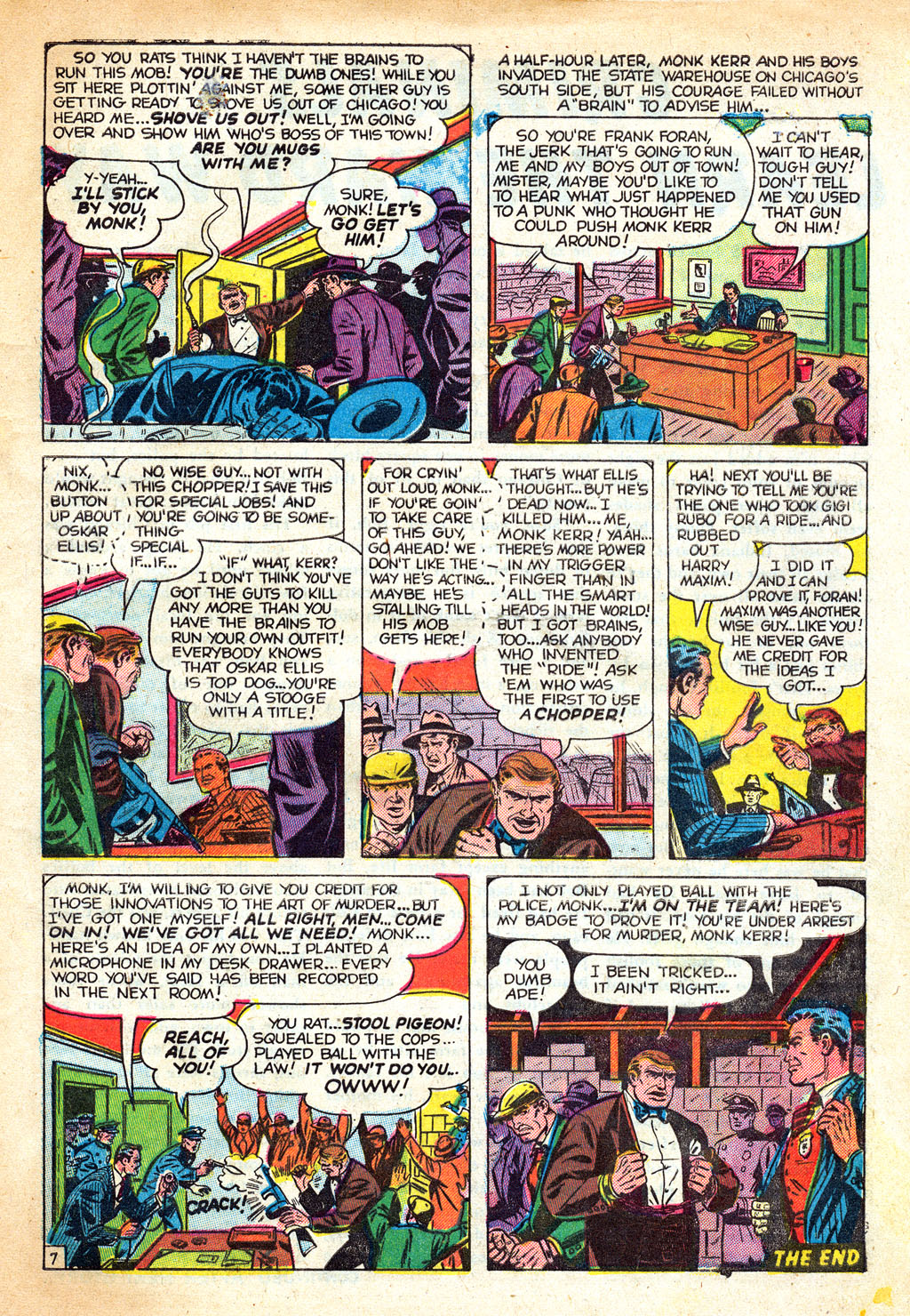 Read online Crime Exposed (1950) comic -  Issue #8 - 9