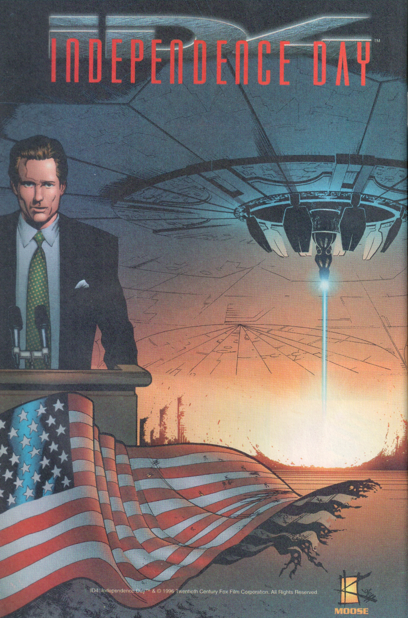 Read online Independence Day (1996) comic -  Issue #1 - 34