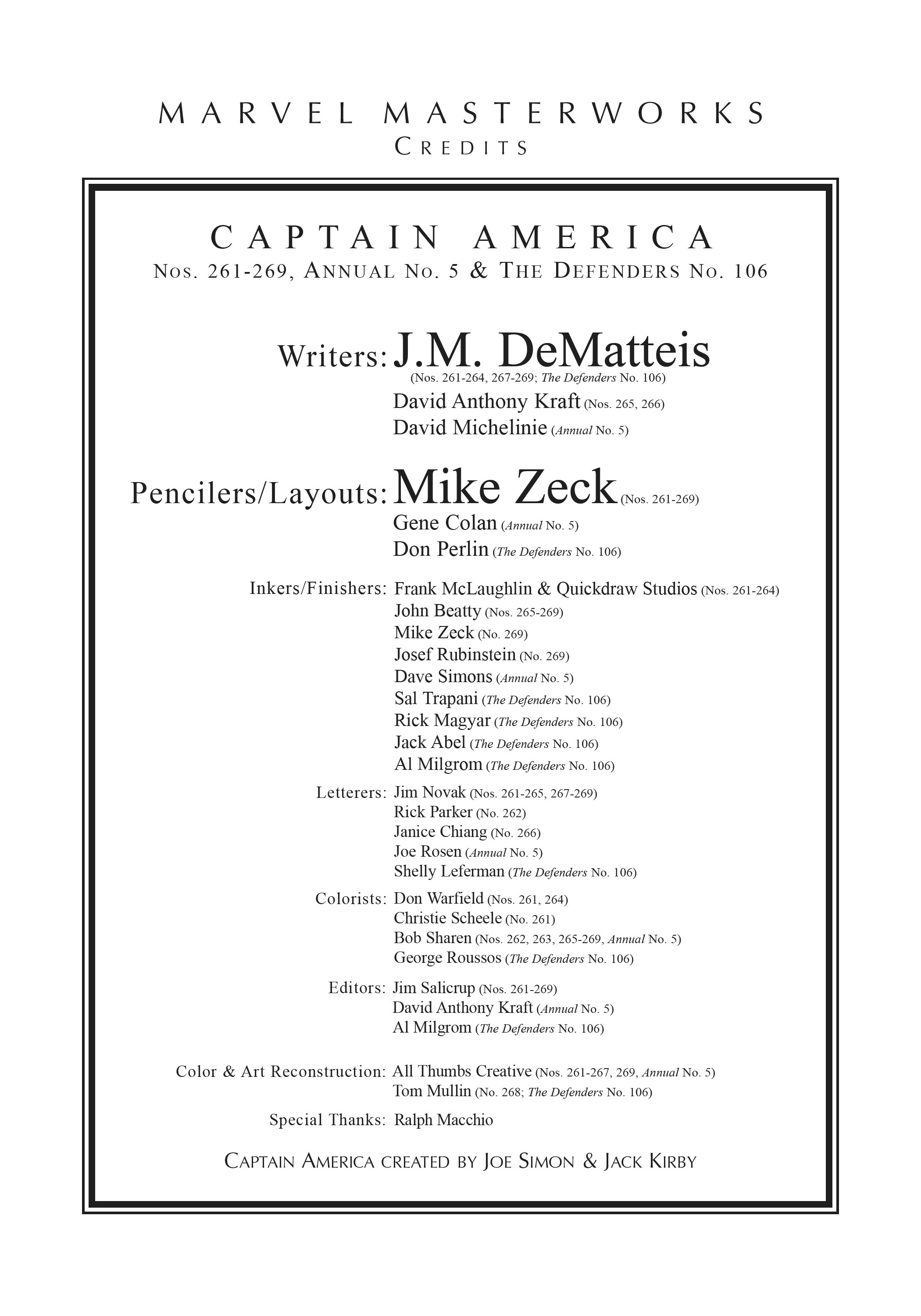 Read online Marvel Masterworks: Captain America comic -  Issue # TPB 15 (Part 1) - 4