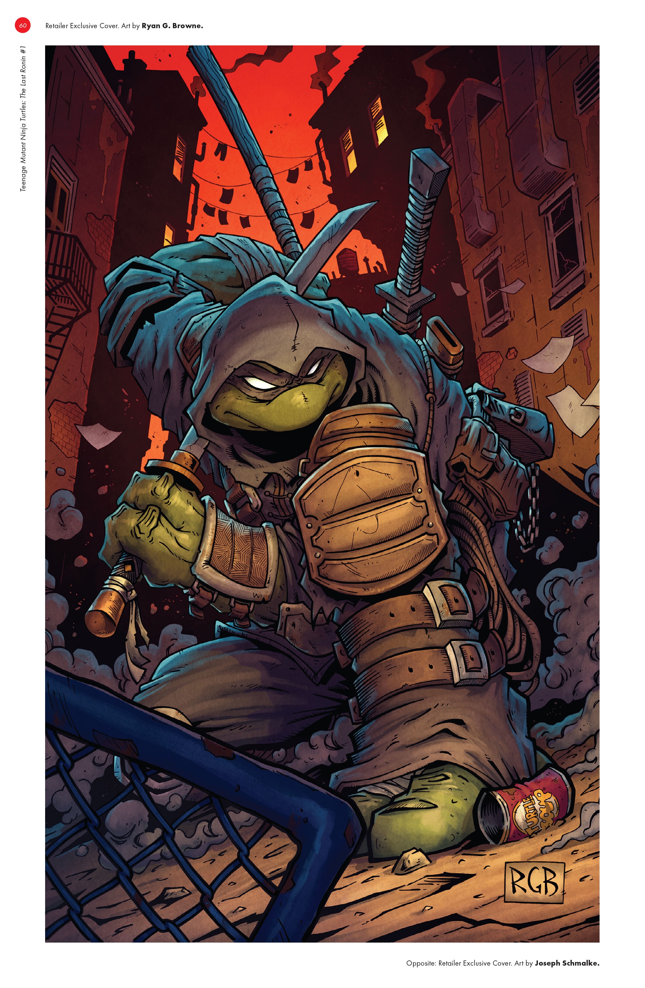 Read online Teenage Mutant Ninja Turtles: The Last Ronin - The Covers comic -  Issue # TPB (Part 1) - 58