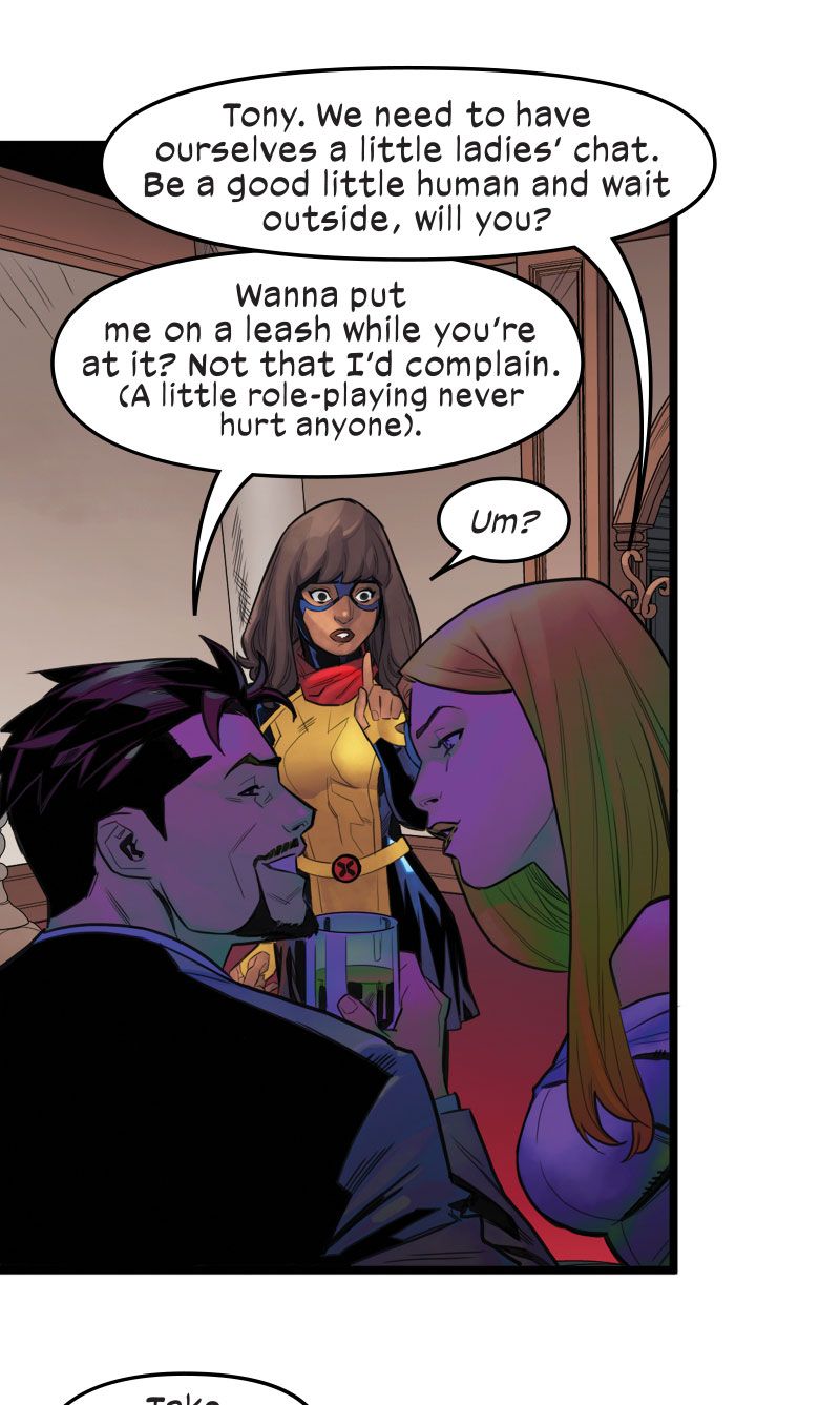 Read online Ms. Marvel: The New Mutant Infinity Comics comic -  Issue #2 - 75