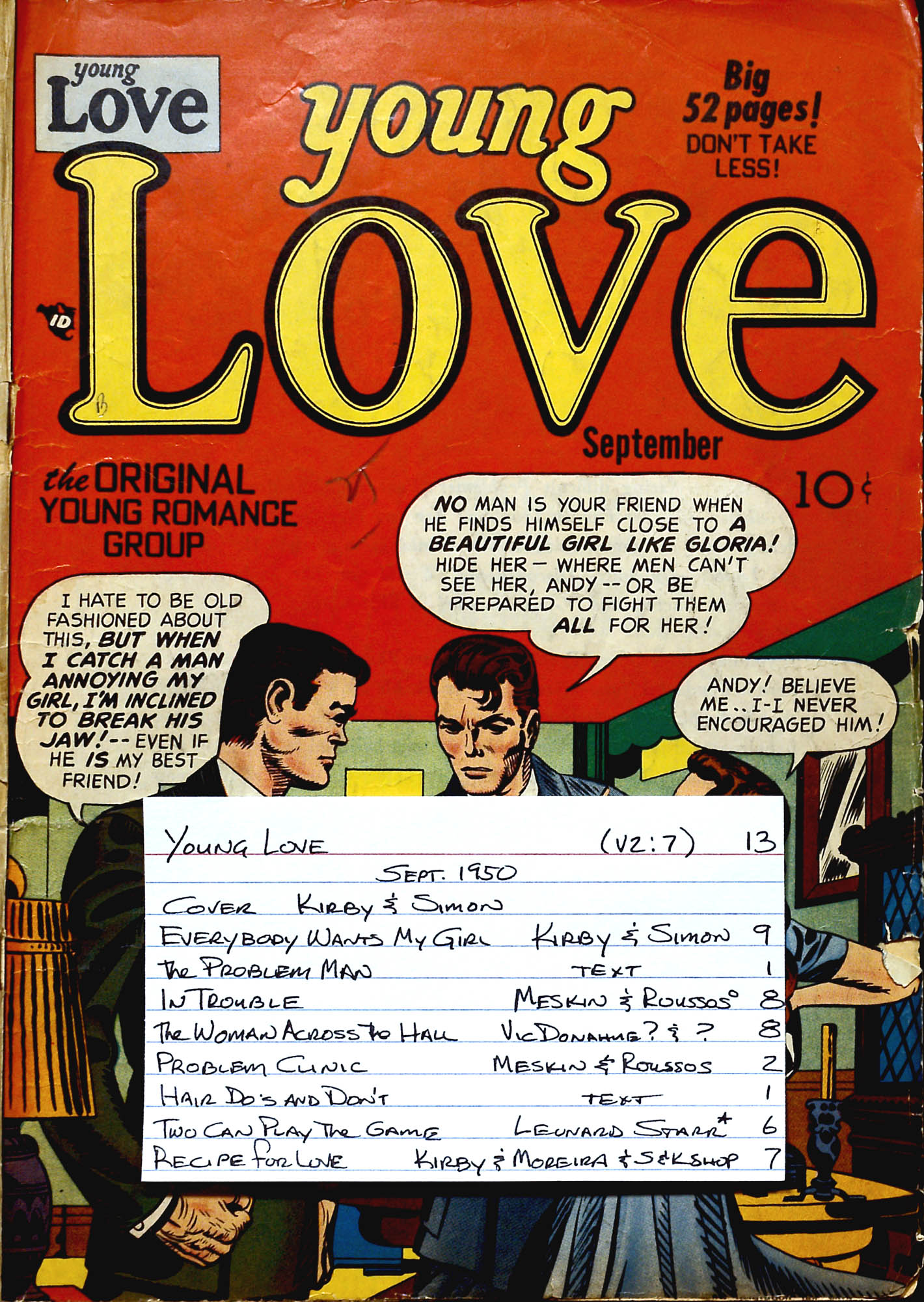 Read online Young Love (1949) comic -  Issue #13 - 53