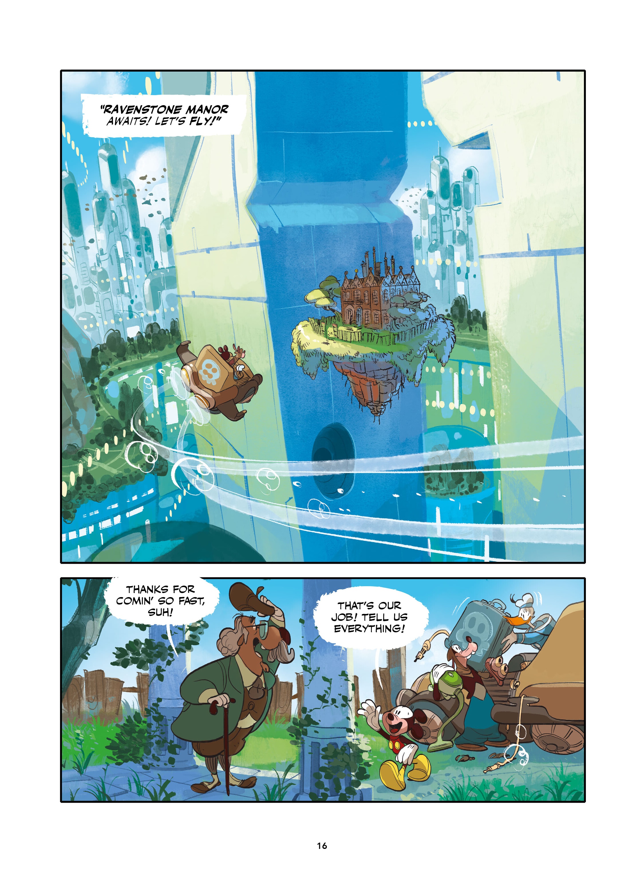 Read online Disney Once Upon a Mouse… In the Future comic -  Issue # TPB (Part 1) - 17