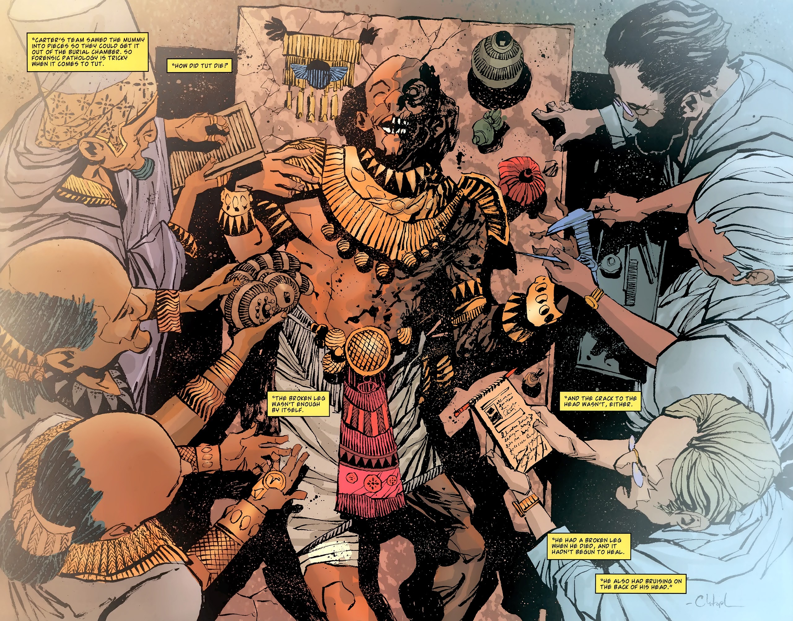 Read online The Murder of King Tut comic -  Issue #5 - 11