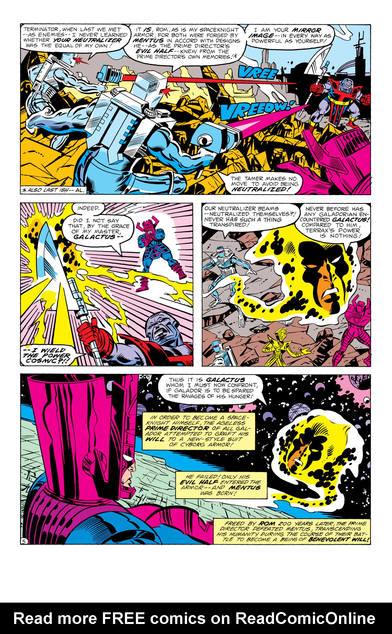 Read online Rom: The Original Marvel Years Omnibus comic -  Issue # TPB (Part 6) - 95