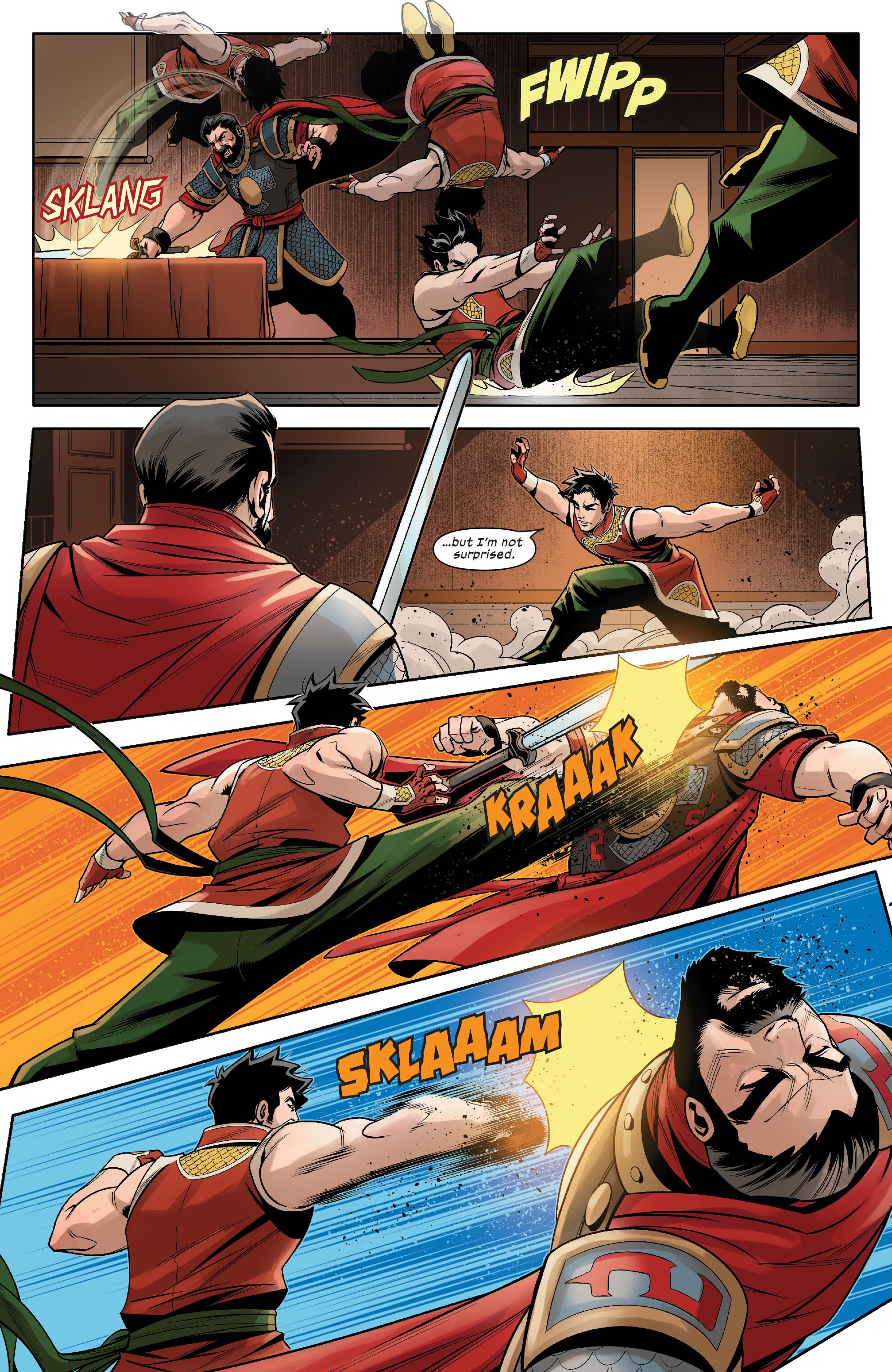 Read online Deadly Hands of Kung Fu: Gang War comic -  Issue #1 - 26