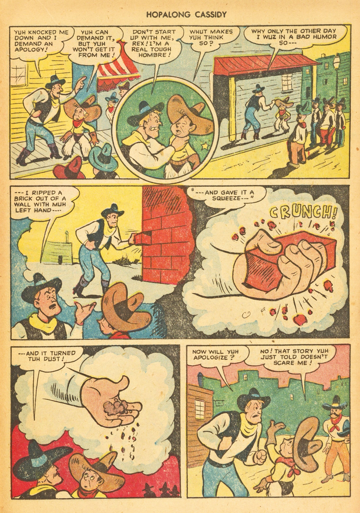 Read online Hopalong Cassidy comic -  Issue #30 - 35