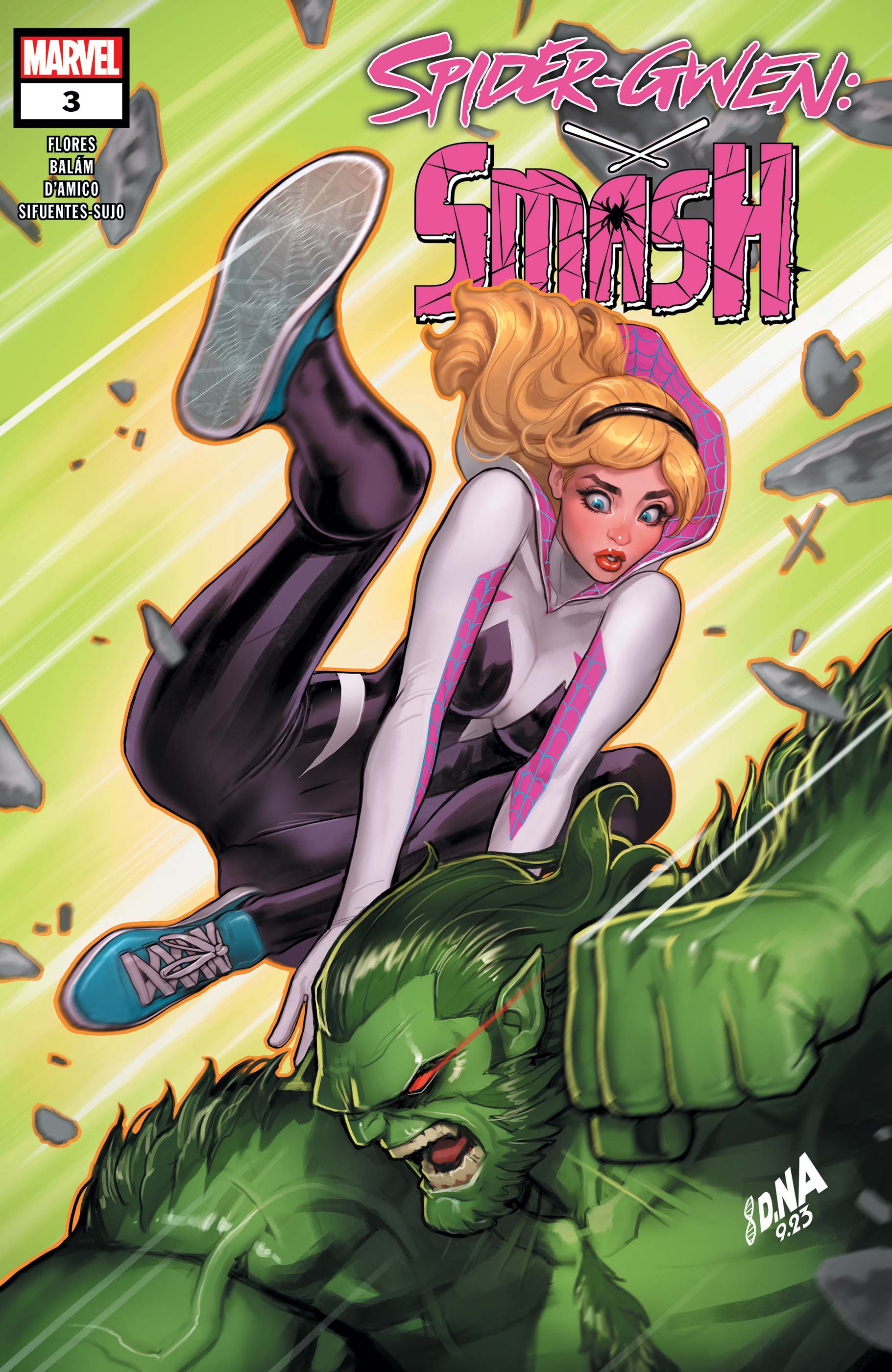 Read online Spider-Gwen: Smash comic -  Issue #3 - 1