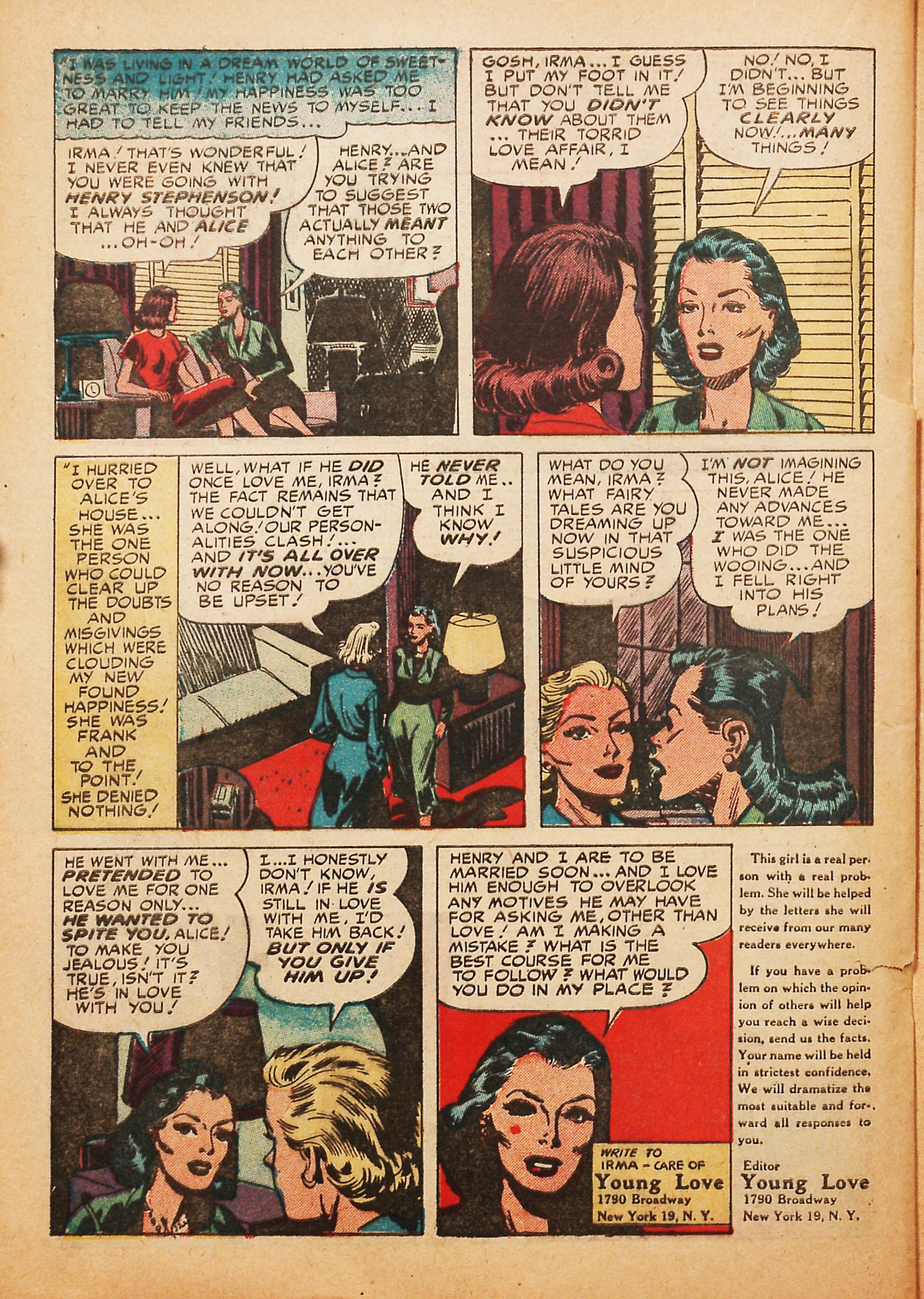 Read online Young Love (1949) comic -  Issue #21 - 28