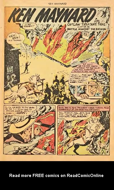 Read online Ken Maynard Western comic -  Issue #1 - 27